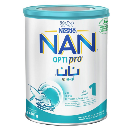 NESTLE Nan Optipro Starter Infant Formula Stage -1 - 400g, 0 to 6months