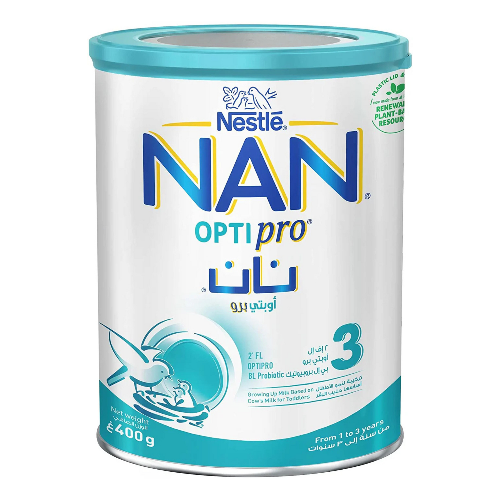 Nestle Nan Optipro Starter, Follow-up Formula, Stage -3, 400g, 1 to 3 Years