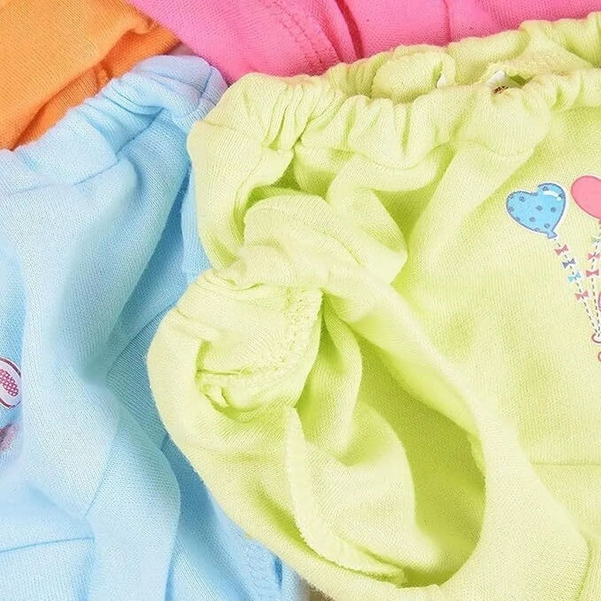 Smile Baby Soft Cotton Baby Girl's & Boy's Panties Pack of 6 Dark Colors