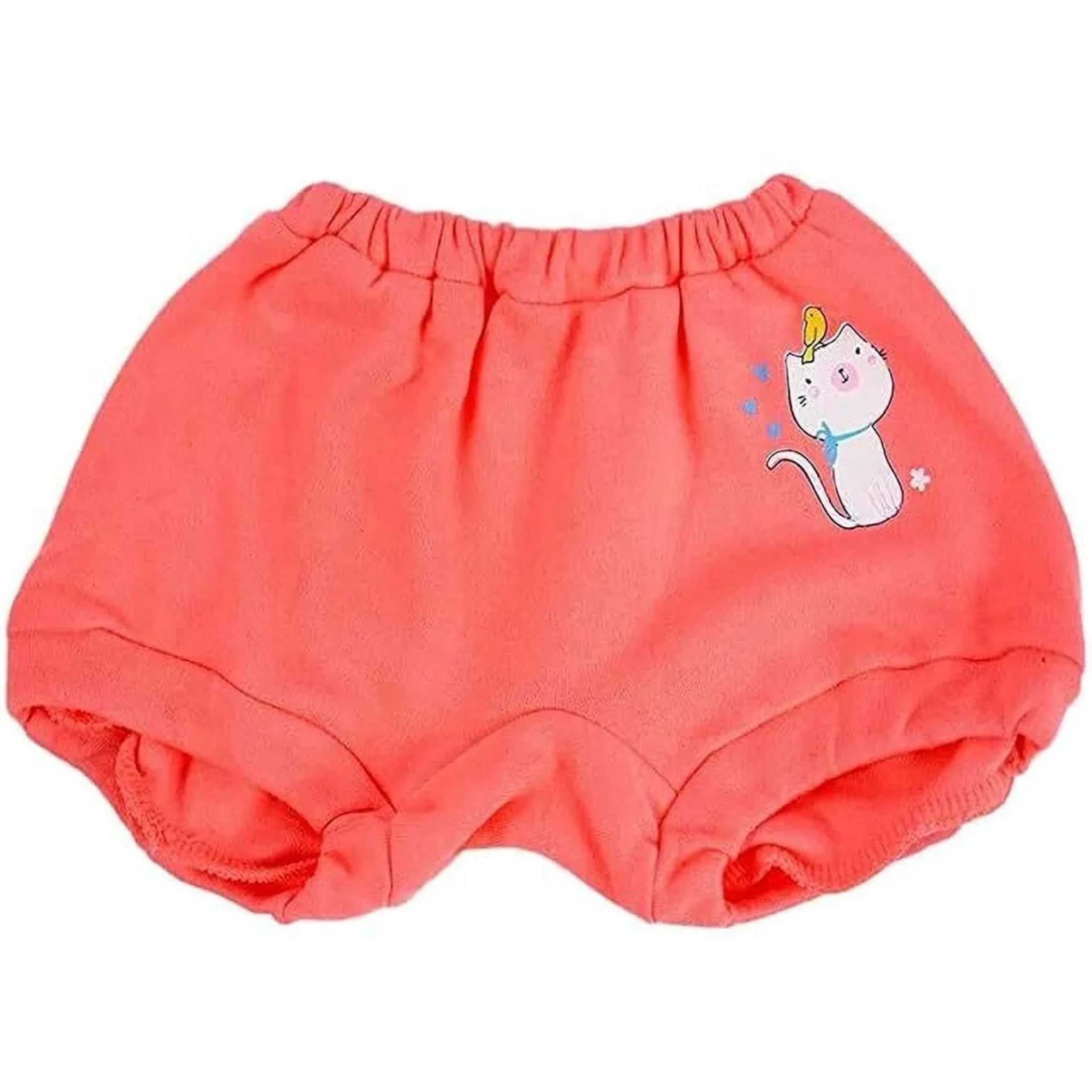 Smile Baby Unisex 100% Cotton Panties Pack of 6 | Boys & Girls Bloomer, Comfortable And Breathable Bloomer Dark Color PK-6