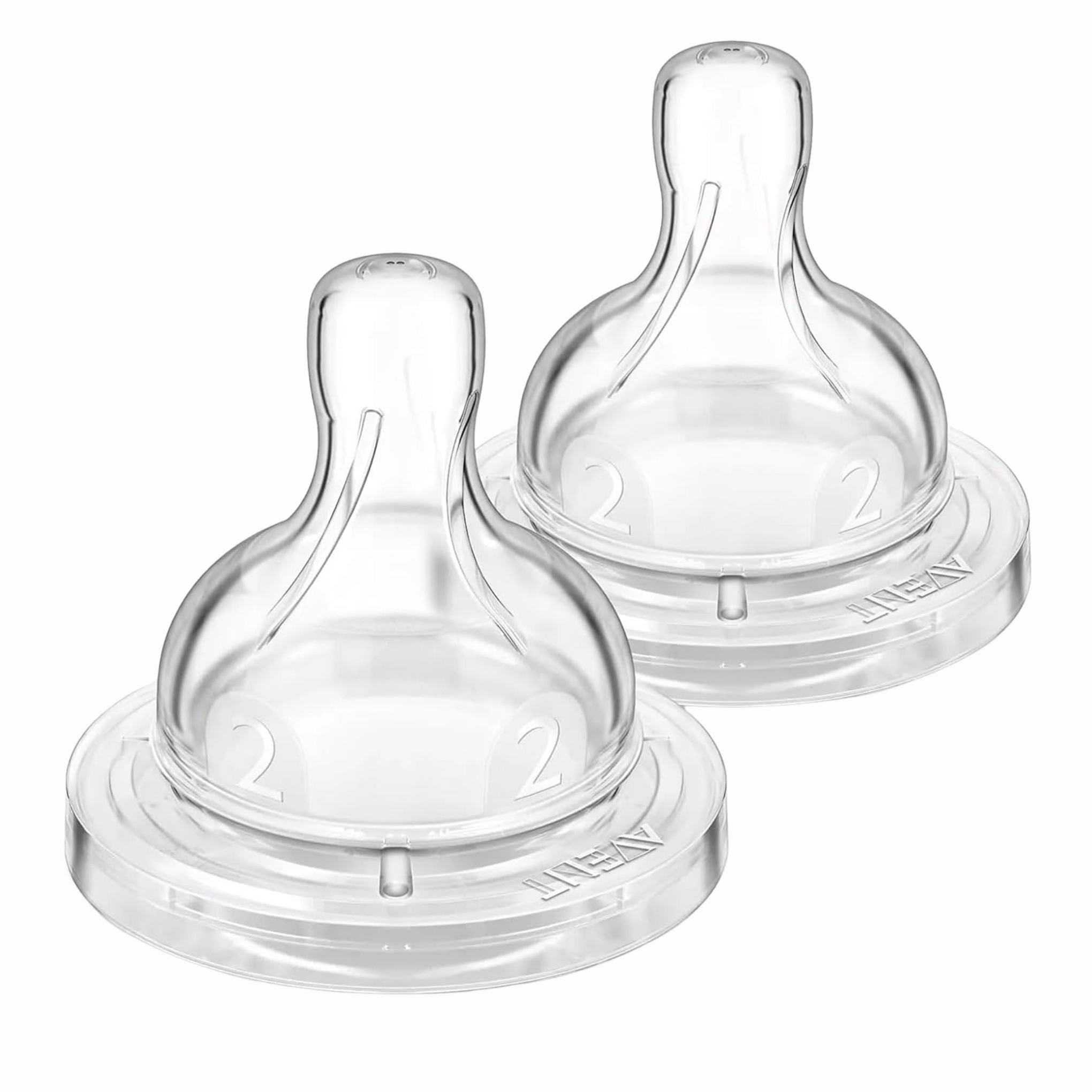 Philips Avent Anti-Colic Teats, 1 Month+, 2-Pack, SCY762/02