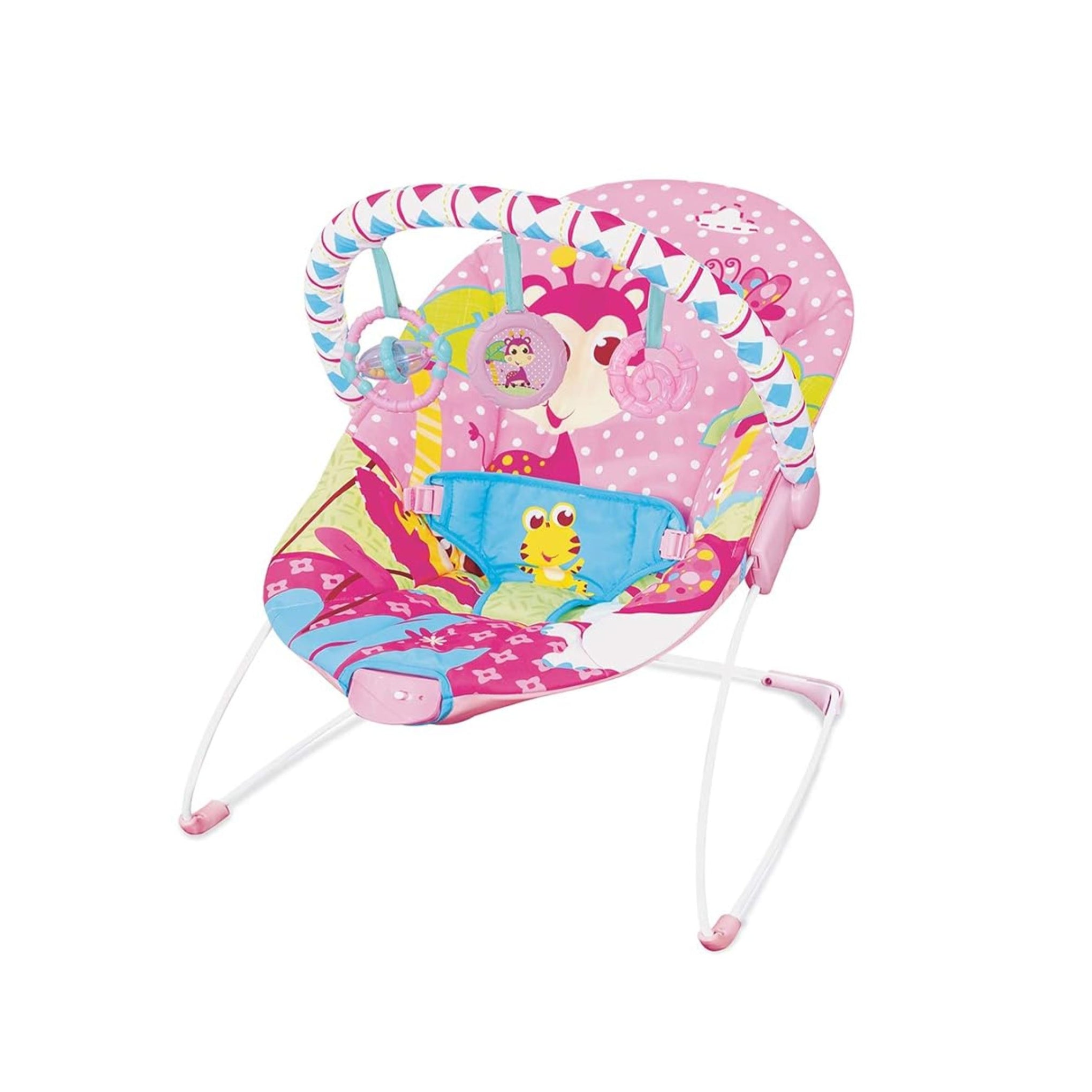 Mastela Soothing Vibration Bouncer Pink (6790)