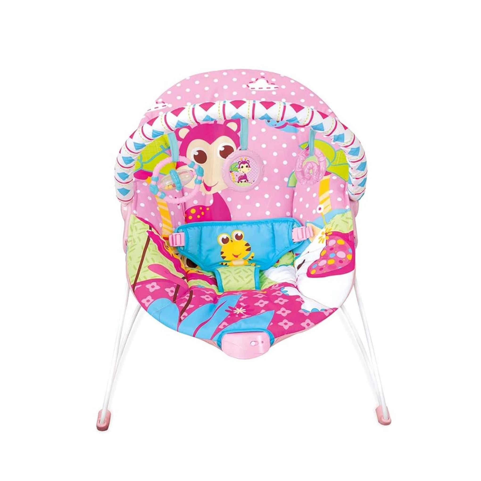 Mastela Soothing Vibration Bouncer Pink (6790)