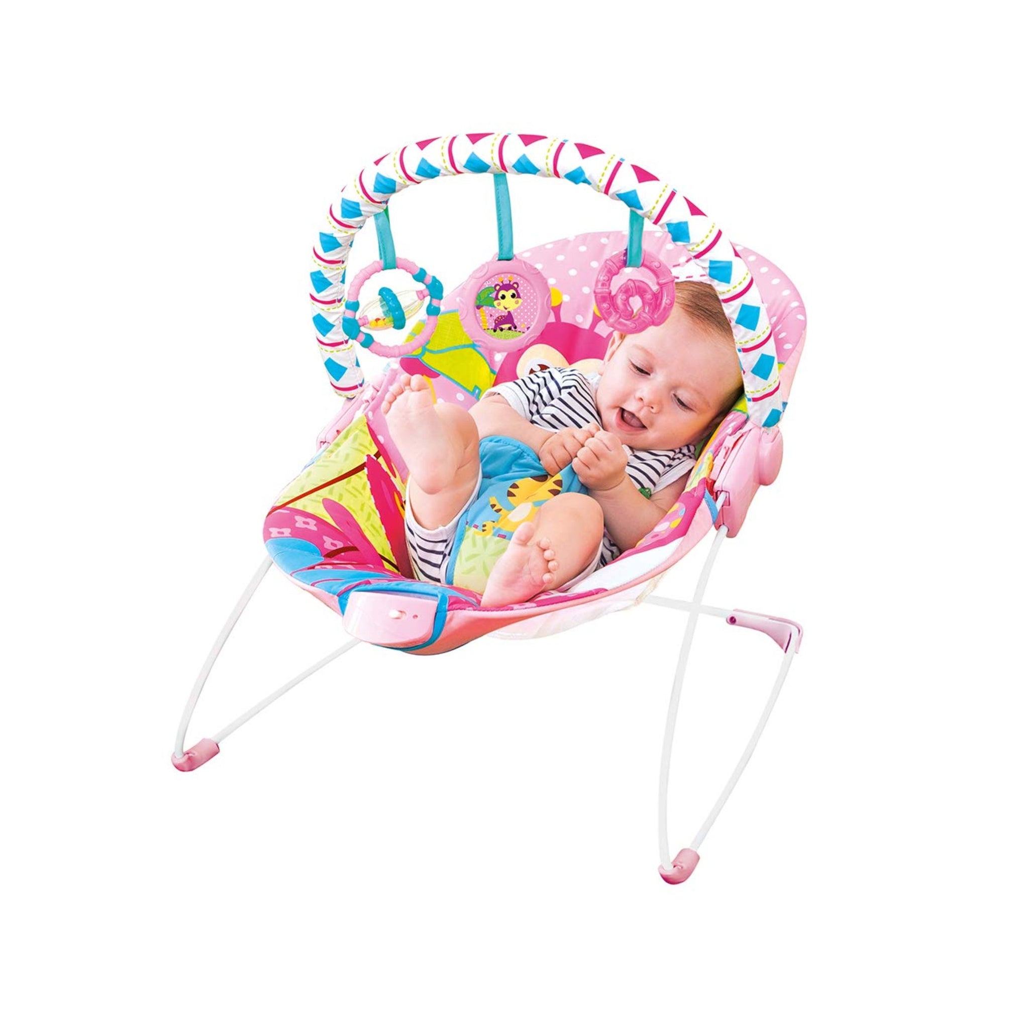 Mastela Soothing Vibration Bouncer Pink (6790)