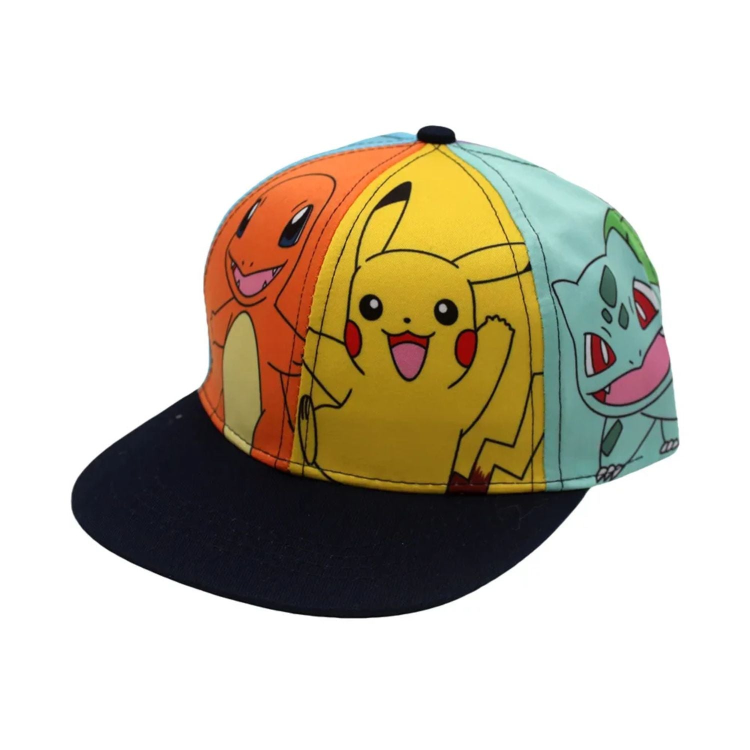 SMILE BABY Cap (Big Size) – Multi-Color Cartoon Print Kids Cap with Adjustable Strap