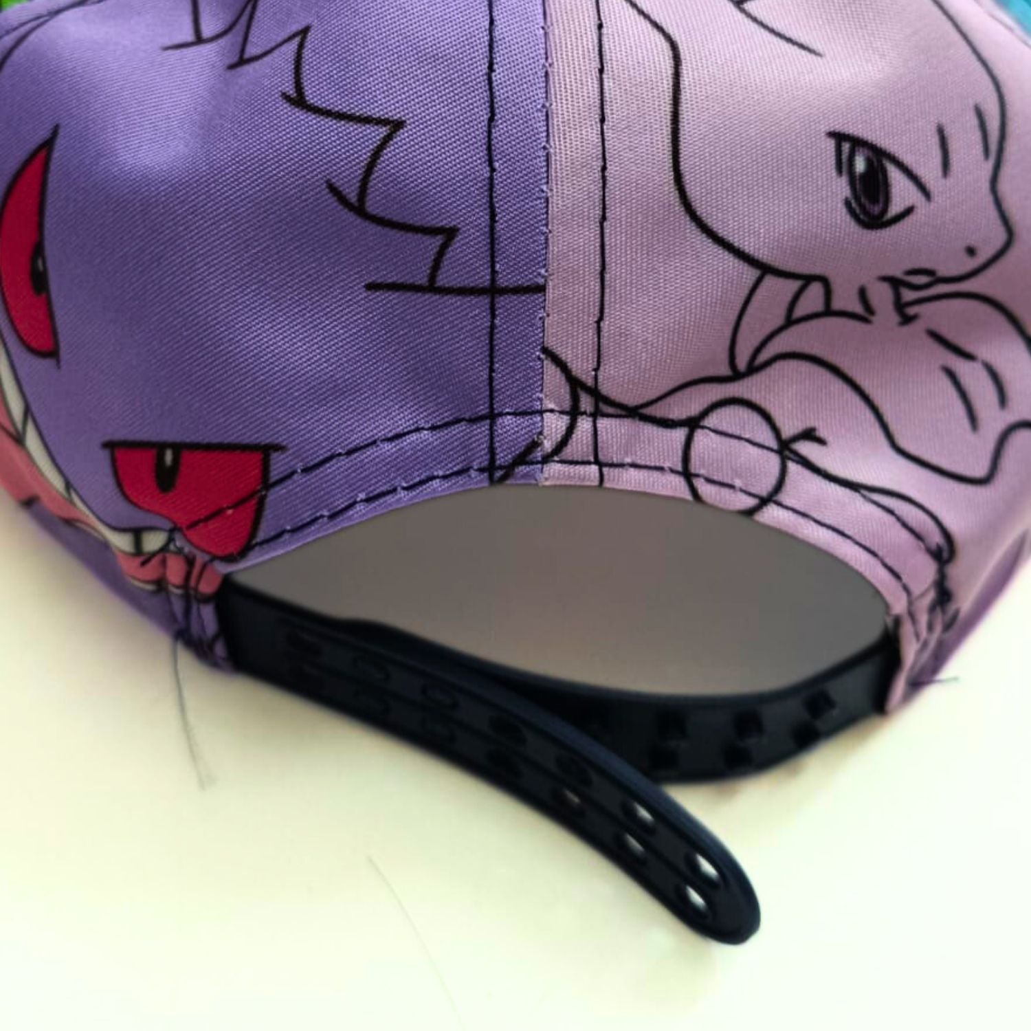 SMILE BABY Cap (Big Size) – Multi-Color Cartoon Print Kids Cap with Adjustable Strap