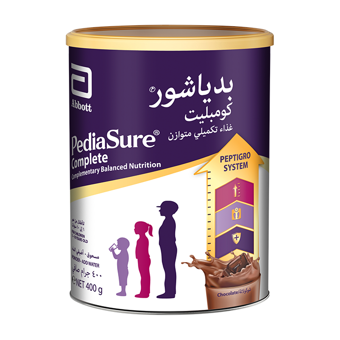PediaSure Complete Peptigro System Chocolate – 400g FOR AGE (1-10)