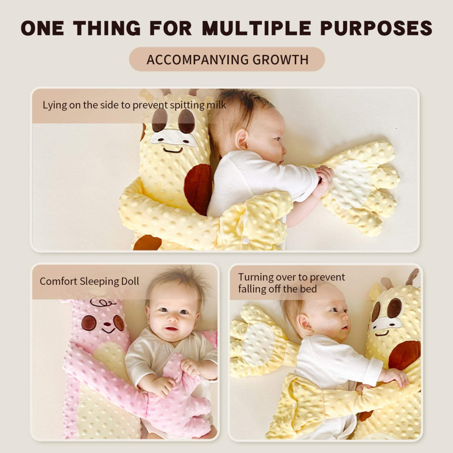 Smile Baby Automatic Patting Sleeping Toy – Super Soft Remote-Controlled Baby Sleep Aid
