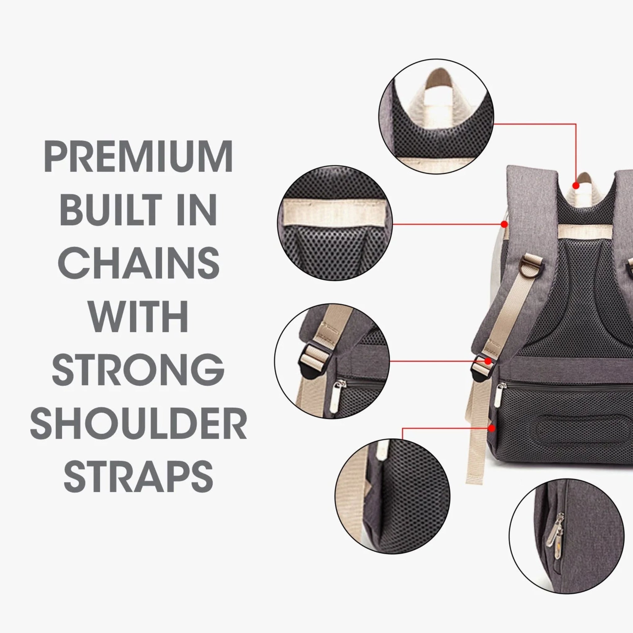 R FOR RABBIT Caramello Smart Diaper Bags For Mother With High-Quality Water-Resistant Material , Diaper Bag Backpack, Multifunction Large Baby Bags with Charging, Unisex Stylish for Mom and Dad Travel Backpacks
