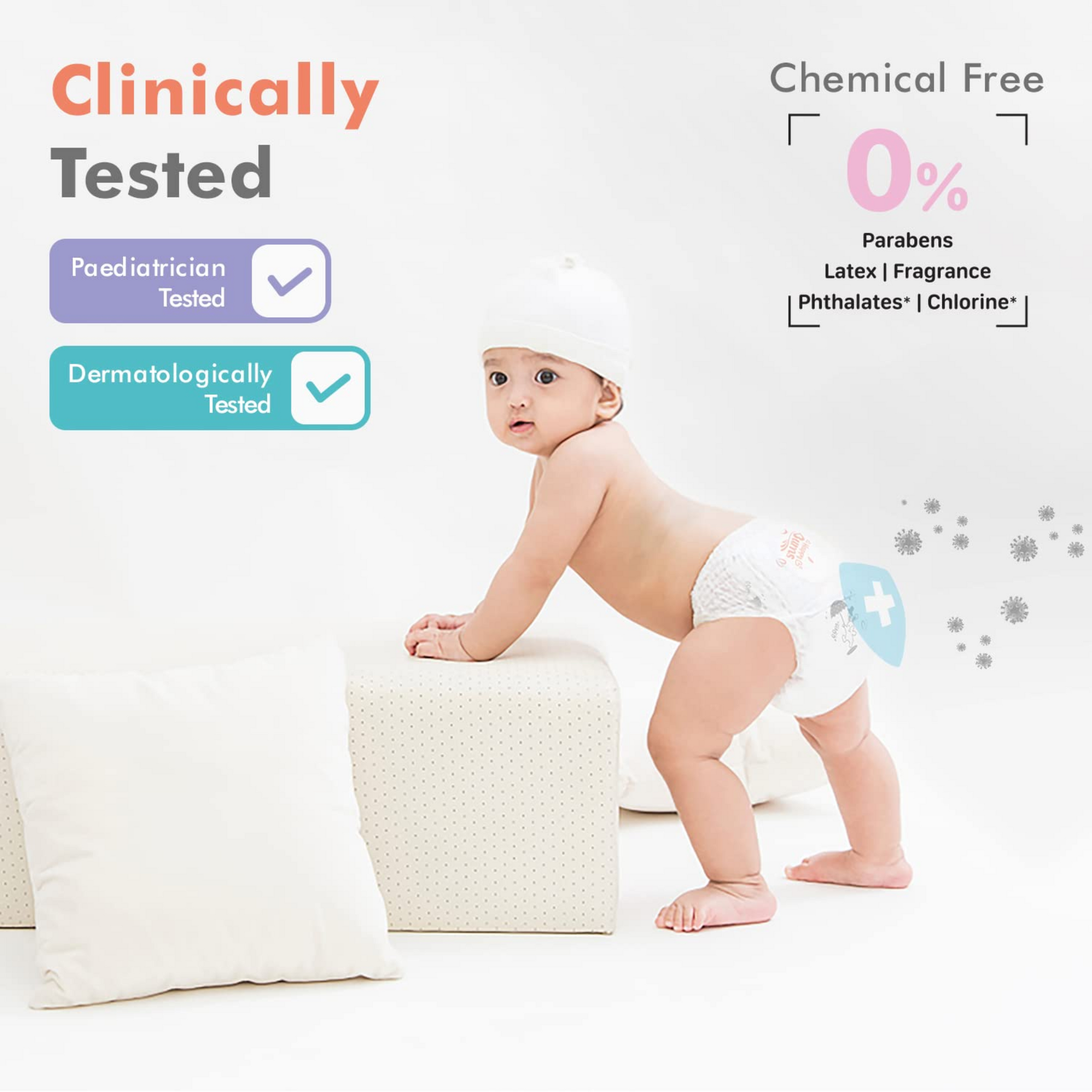 R for Rabbit XL Size Premium Feather Diaper for Baby 12 to 17 kgs