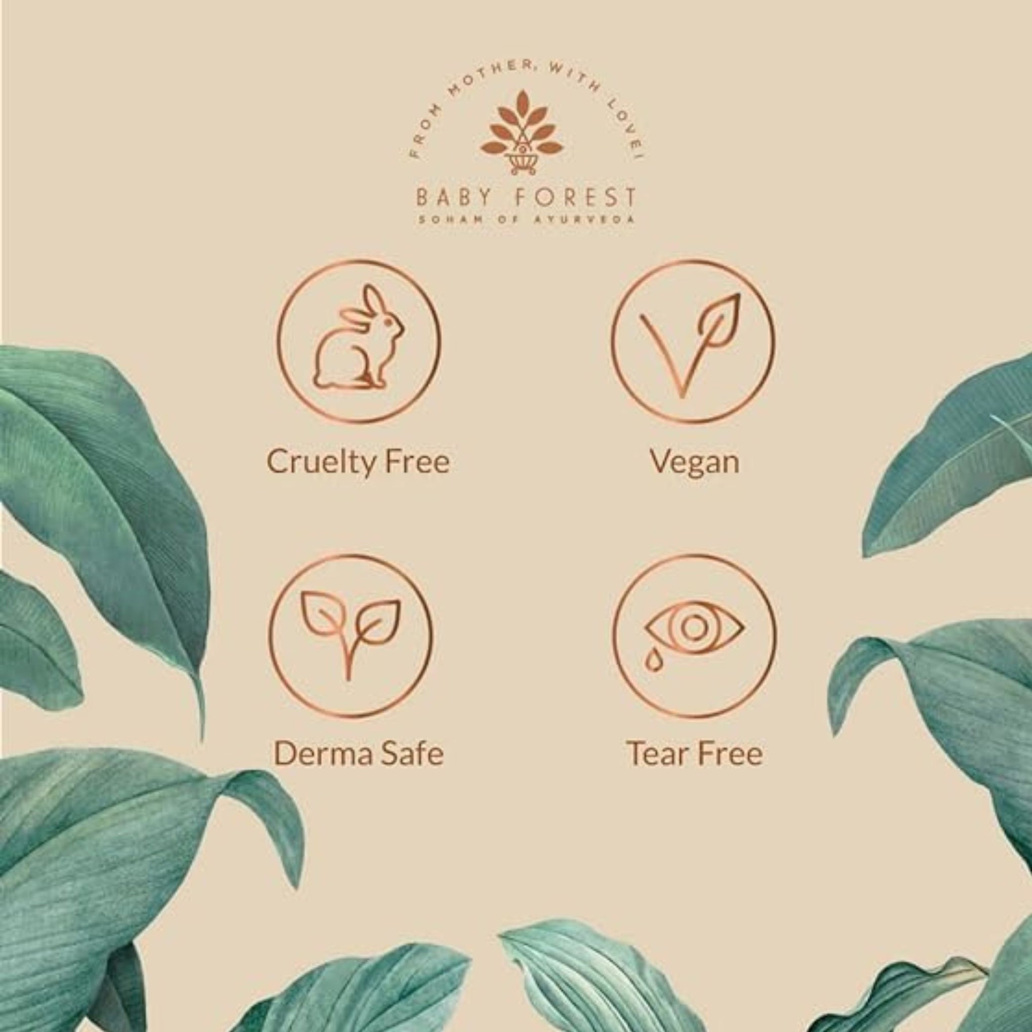Baby Forest Sampoorna Snan Baby Body Wash | Ayurvedic, Tear-Free & Gentle Daily Cleanse for Babies
