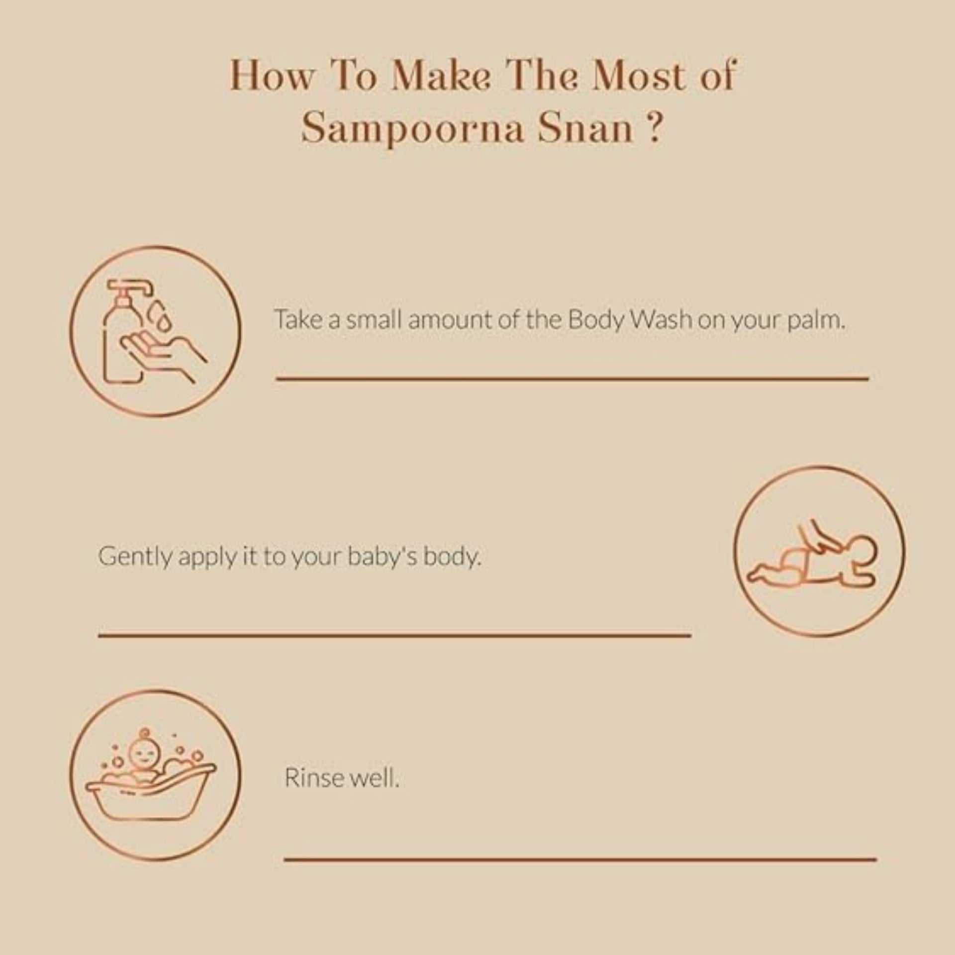 Baby Forest Sampoorna Snan Baby Body Wash | Ayurvedic, Tear-Free & Gentle Daily Cleanse for Babies