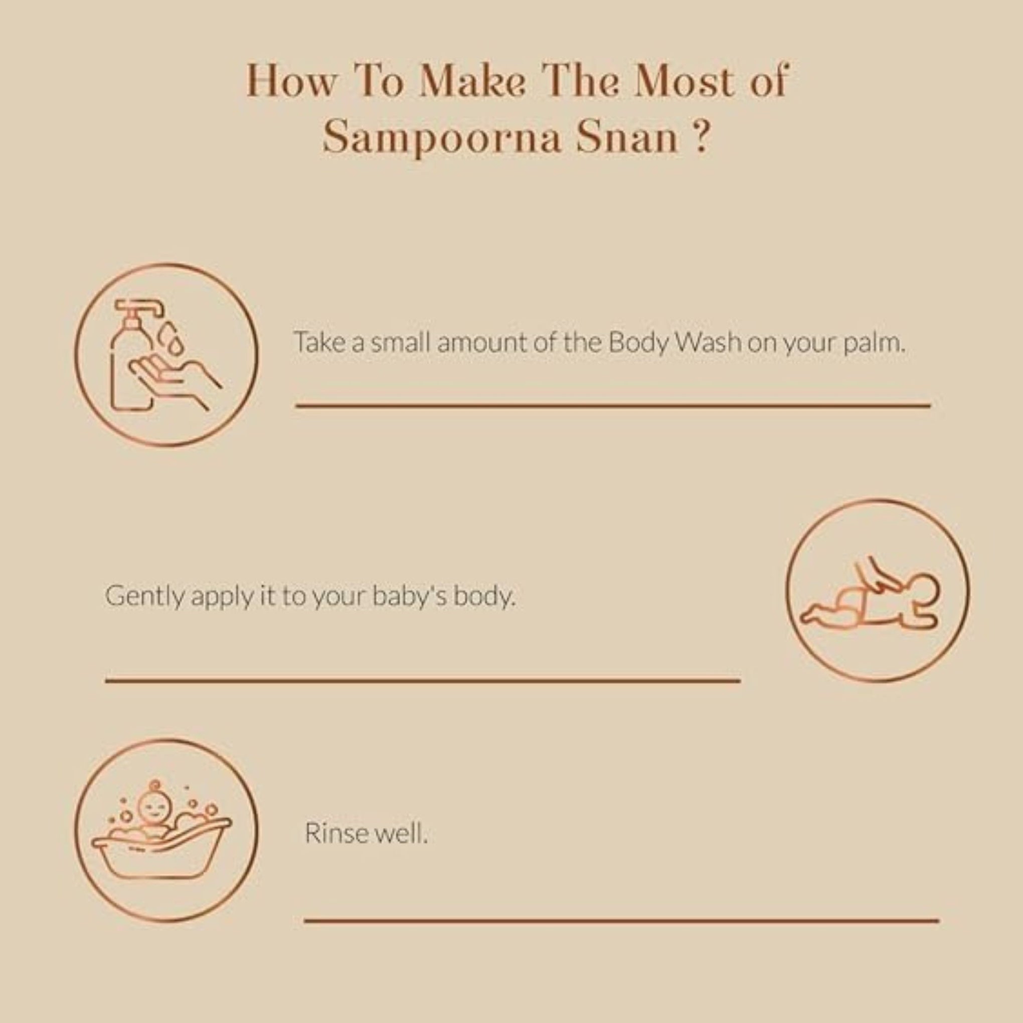 Baby Forest Sampoorna Snan Baby Body Wash | Ayurvedic, Tear-Free & Gentle Daily Cleanse for Babies