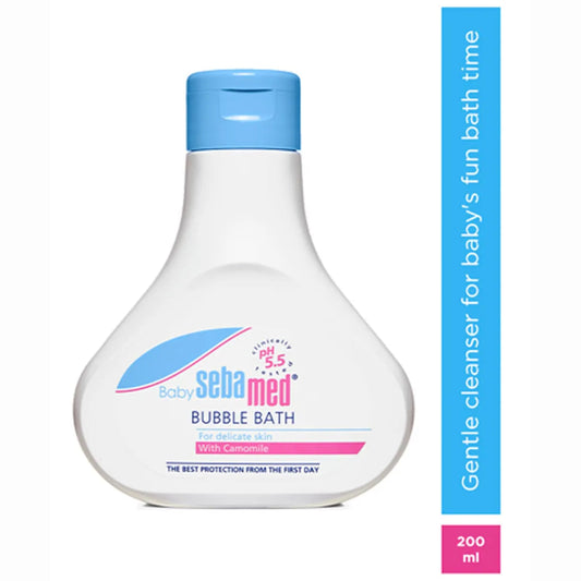 Sebamed Baby Bubble Bath|pH 5.5|With Chamomile|No Tears |200 ml