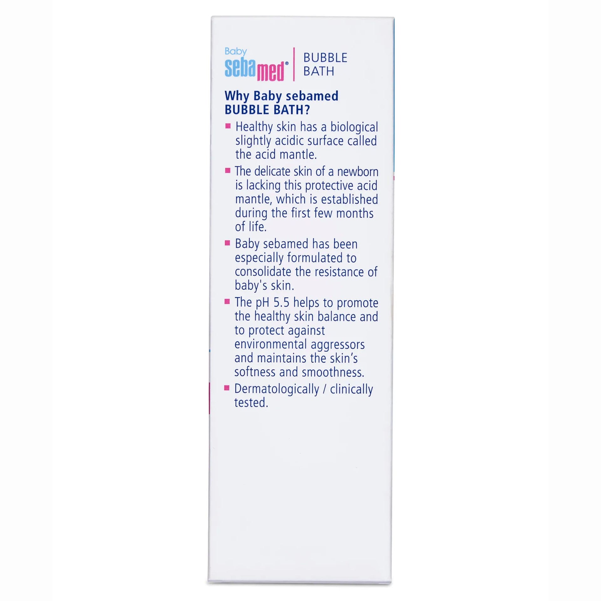 Sebamed Baby Bubble Bath|pH 5.5|With Chamomile|No Tears |200 ml