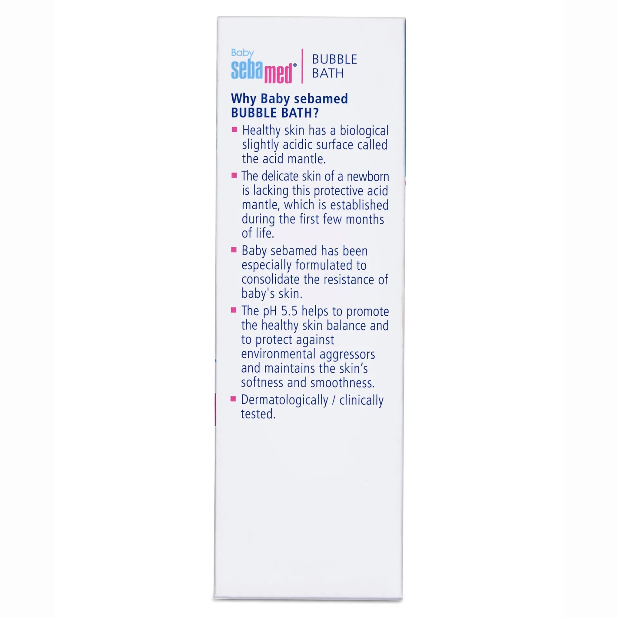 Sebamed Baby Bubble Bath|pH 5.5|With Chamomile|No Tears |200 ml