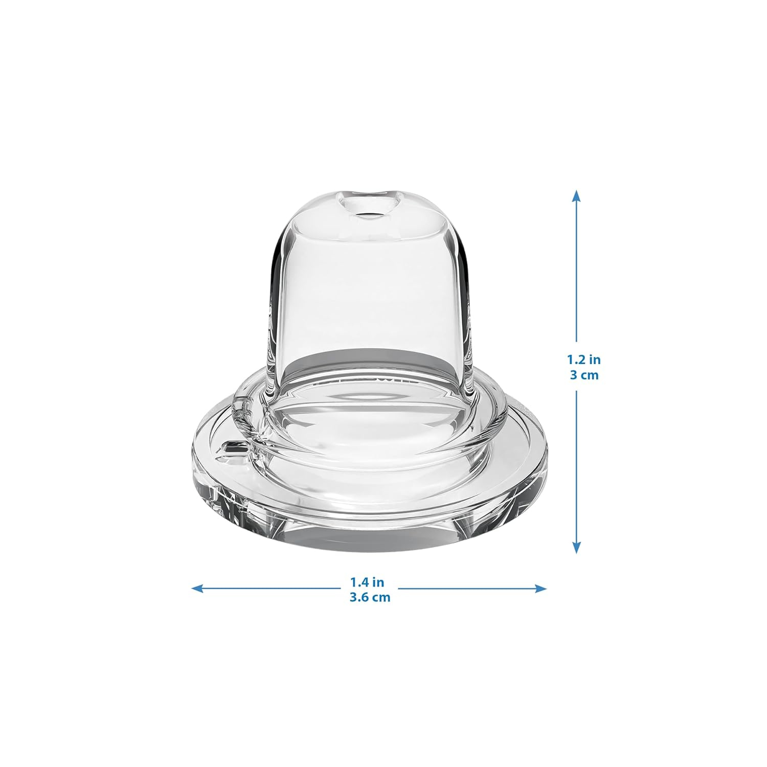 Dr. Brown's Options+ Narrow Neck Sippy Spouts for Baby Bottles | 100% Silicone Spill-Proof Transition Spout | Fits 4oz & 8oz Narrow Bottles | BPA-Free | 2 Pack