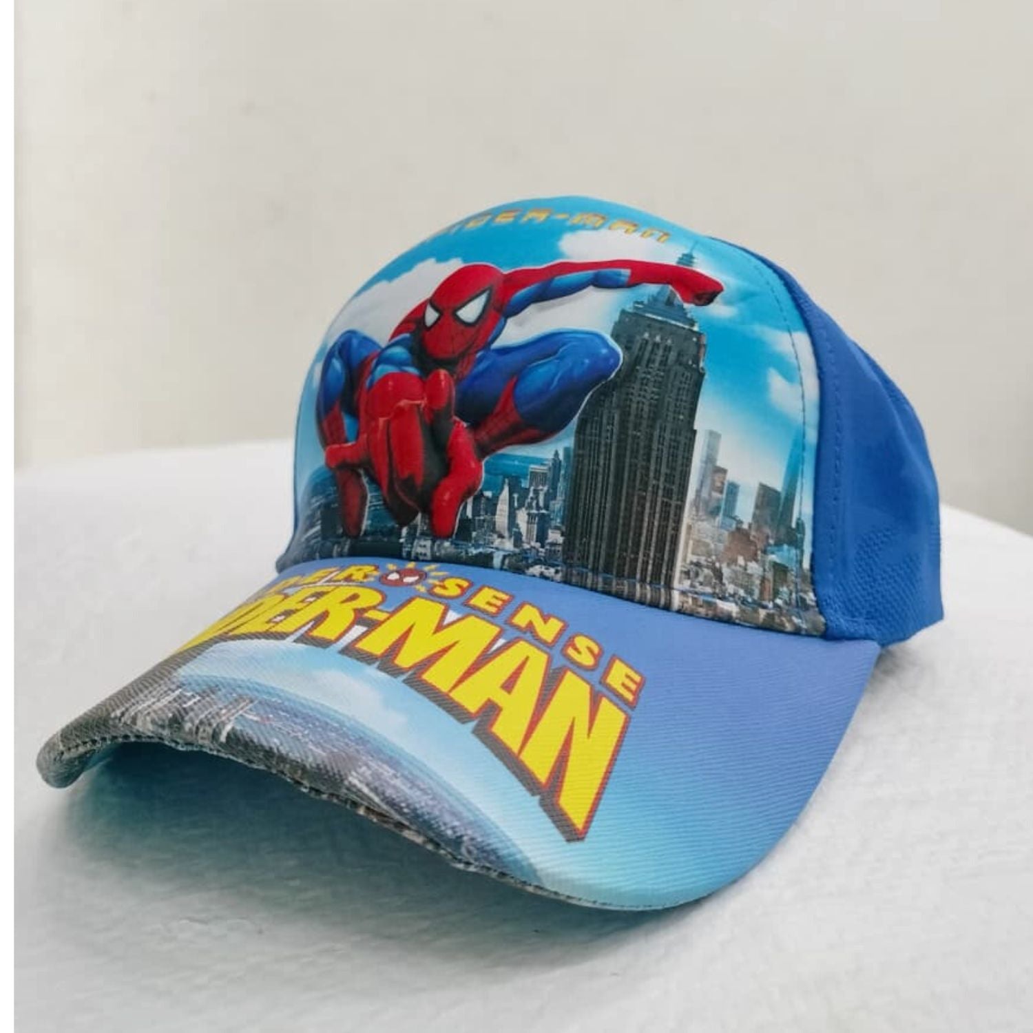 SMILE BABY CAP (LARGE SIZE) – Spider-Man Printed Kids Adjustable Baseball Cap
