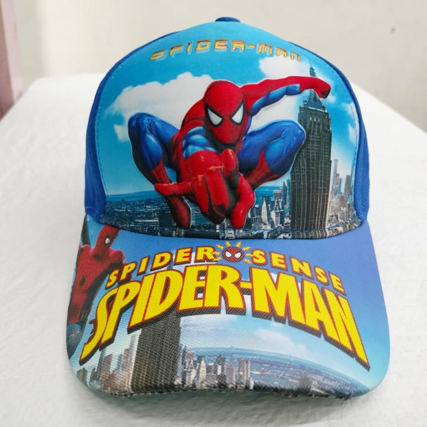 SMILE BABY CAP (LARGE SIZE) – Spider-Man Printed Kids Adjustable Baseball Cap