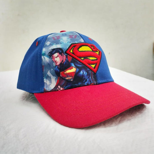 SMILE BABY CAP (LARGE SIZE) – Superman Printed Kids Adjustable Baseball Cap