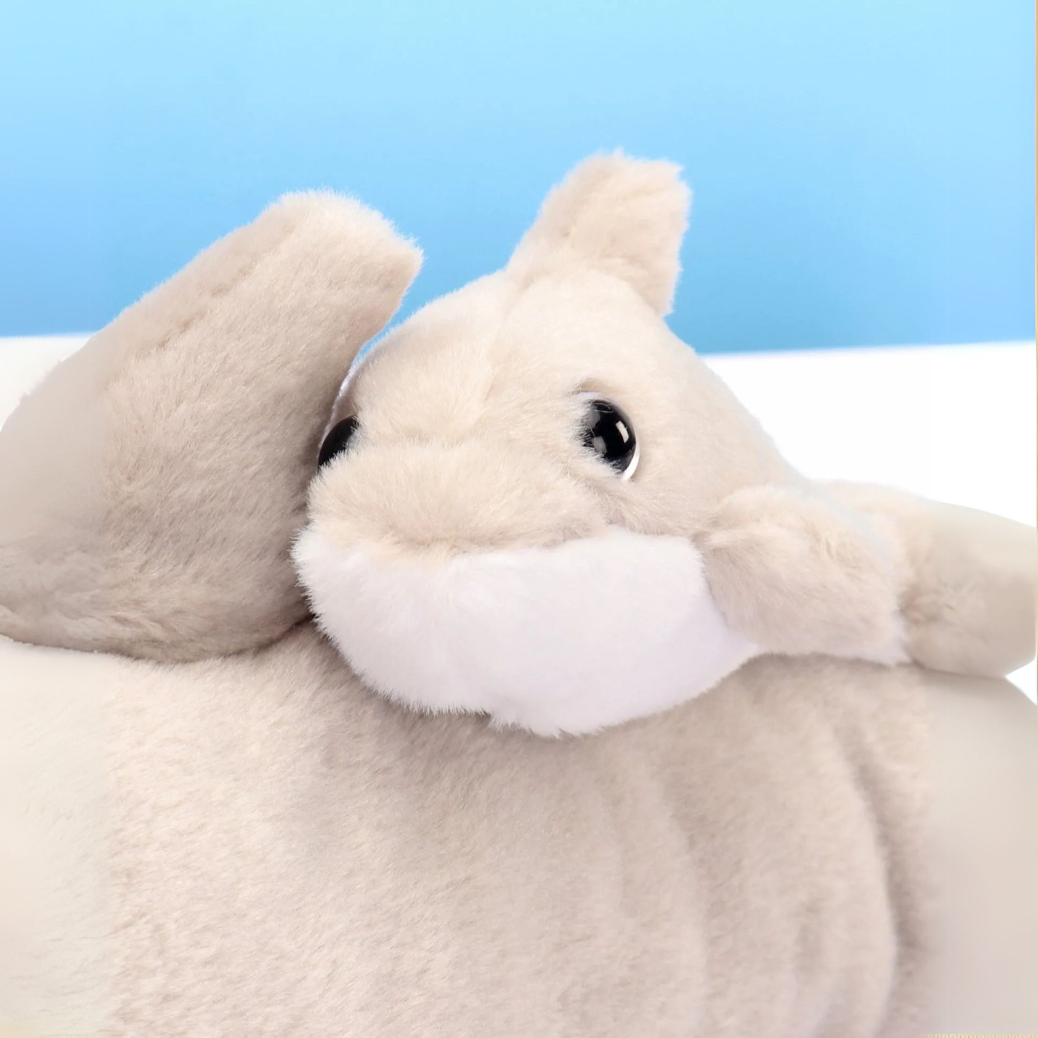 Wild Republic Mom Baby Dolphin Soft Toy Light Grey - Length 44 cm