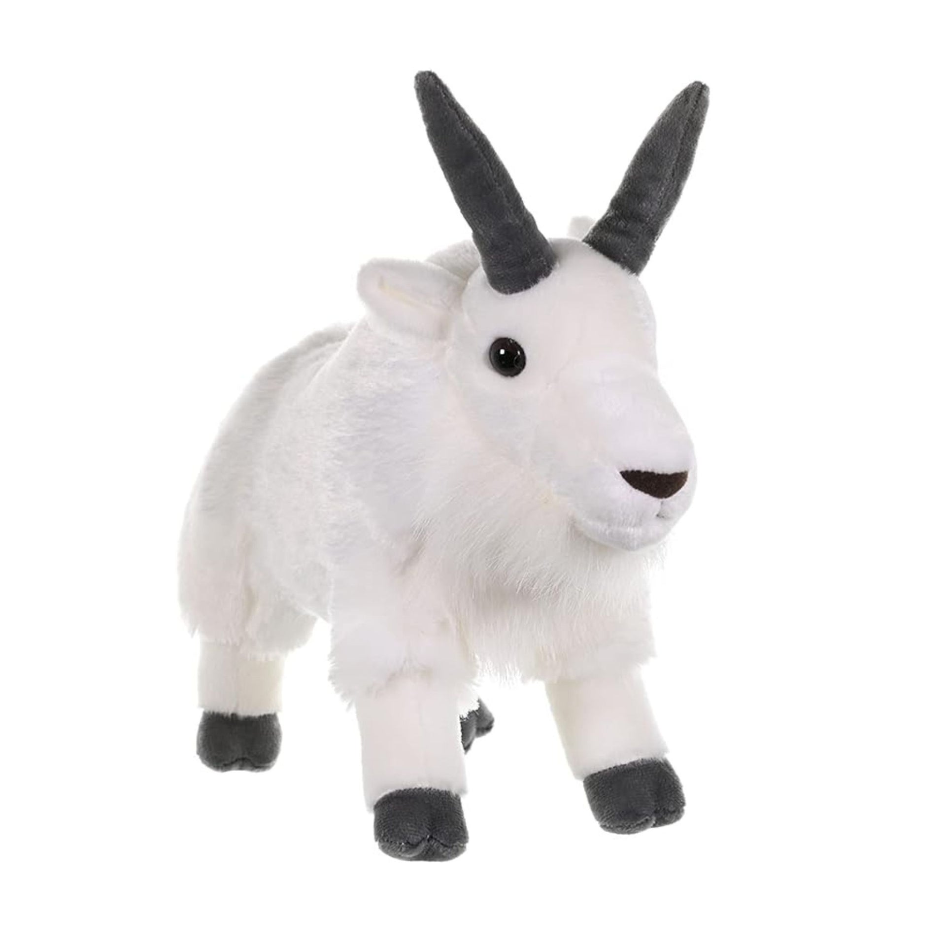 Wild Republic Mountain Goat Plush, Stuffed Animal, Plush Toy, Gifts for Kids, Cuddlekins 12 Inches