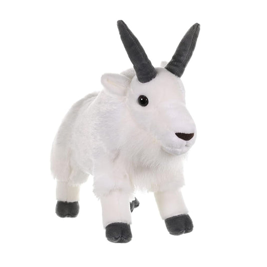 Wild Republic Mountain Goat Plush, Stuffed Animal, Plush Toy, Gifts for Kids, Cuddlekins 12 Inches