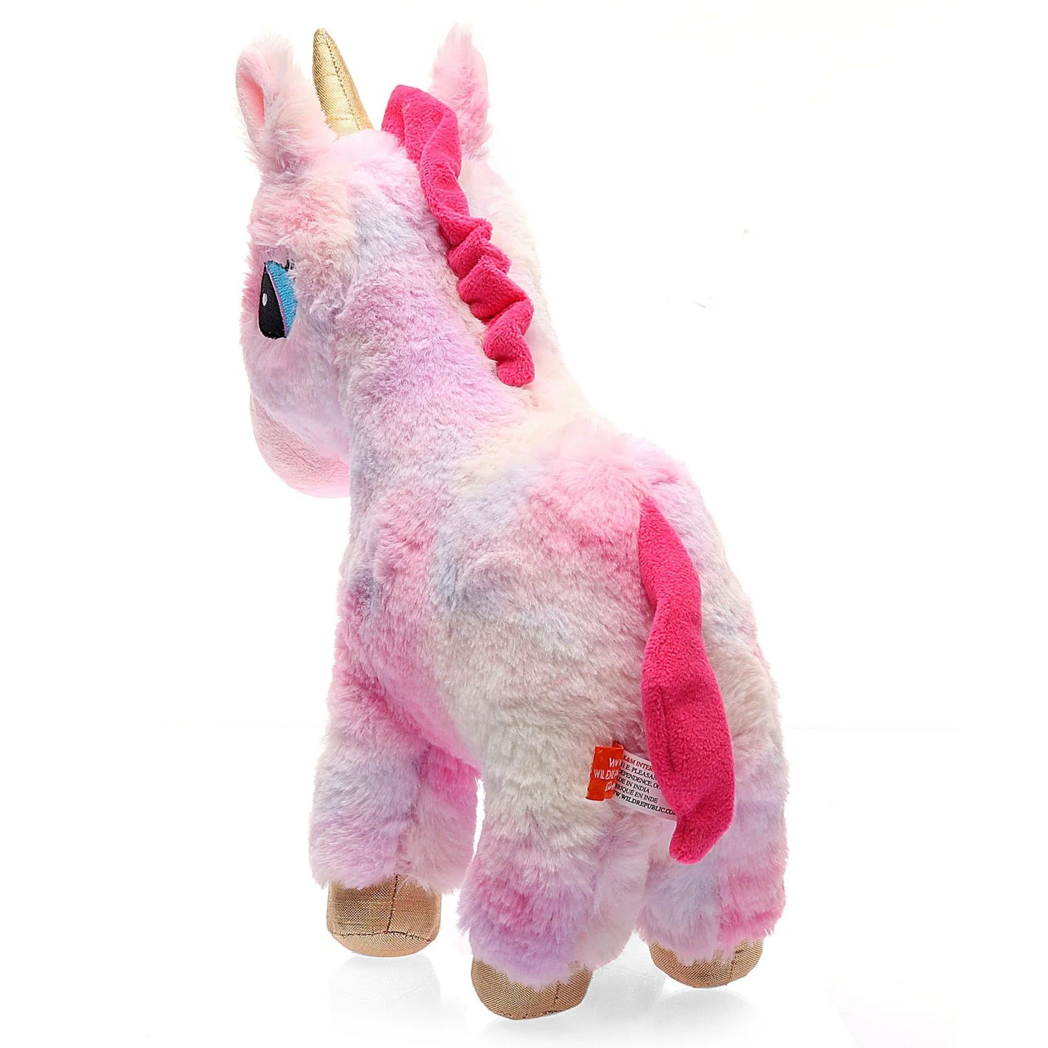 Wild Republic Unicorn Soft Toy Pink - Height 30.5 cm