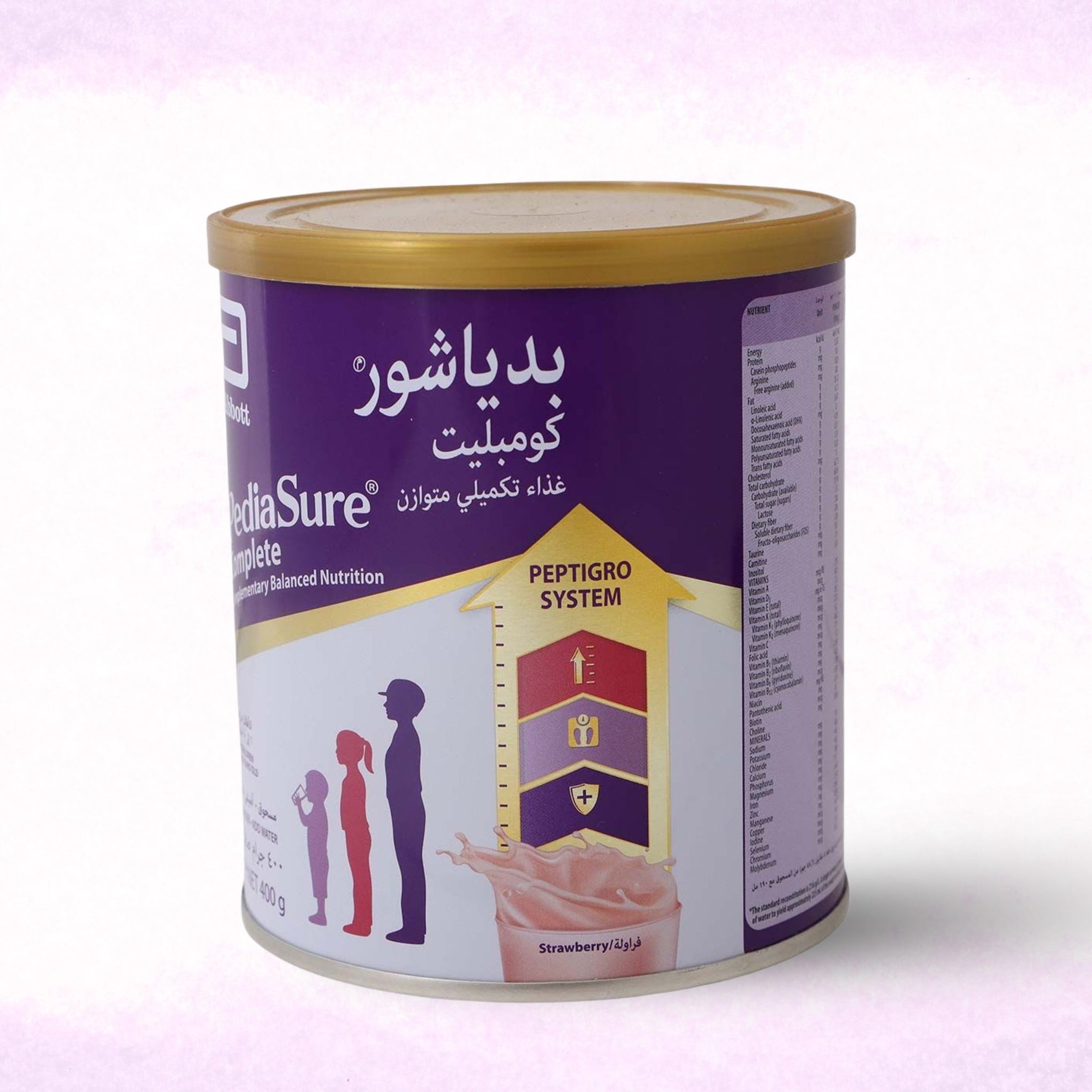 Pediasure Complete Complementary Balanced Nutrition Strawberry Powder Drink 400g