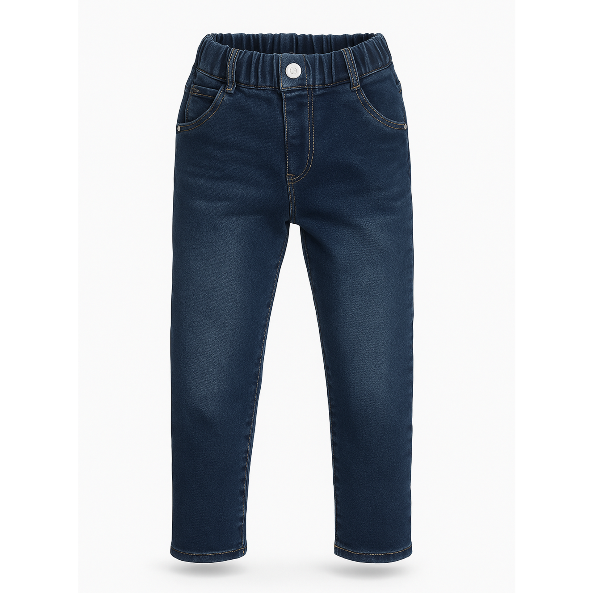 Smile Baby Boys Dark Denim Jeans for Kids – Age 5–12 Years