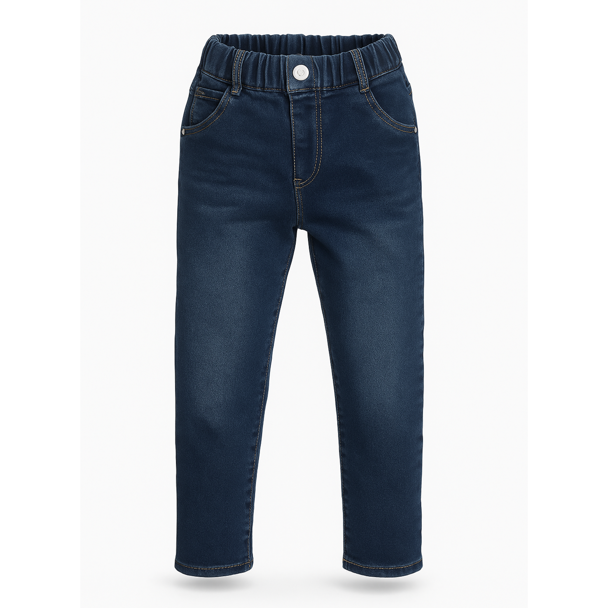 Smile Baby Boys Dark Denim Jeans for Kids – Age 5–12 Years