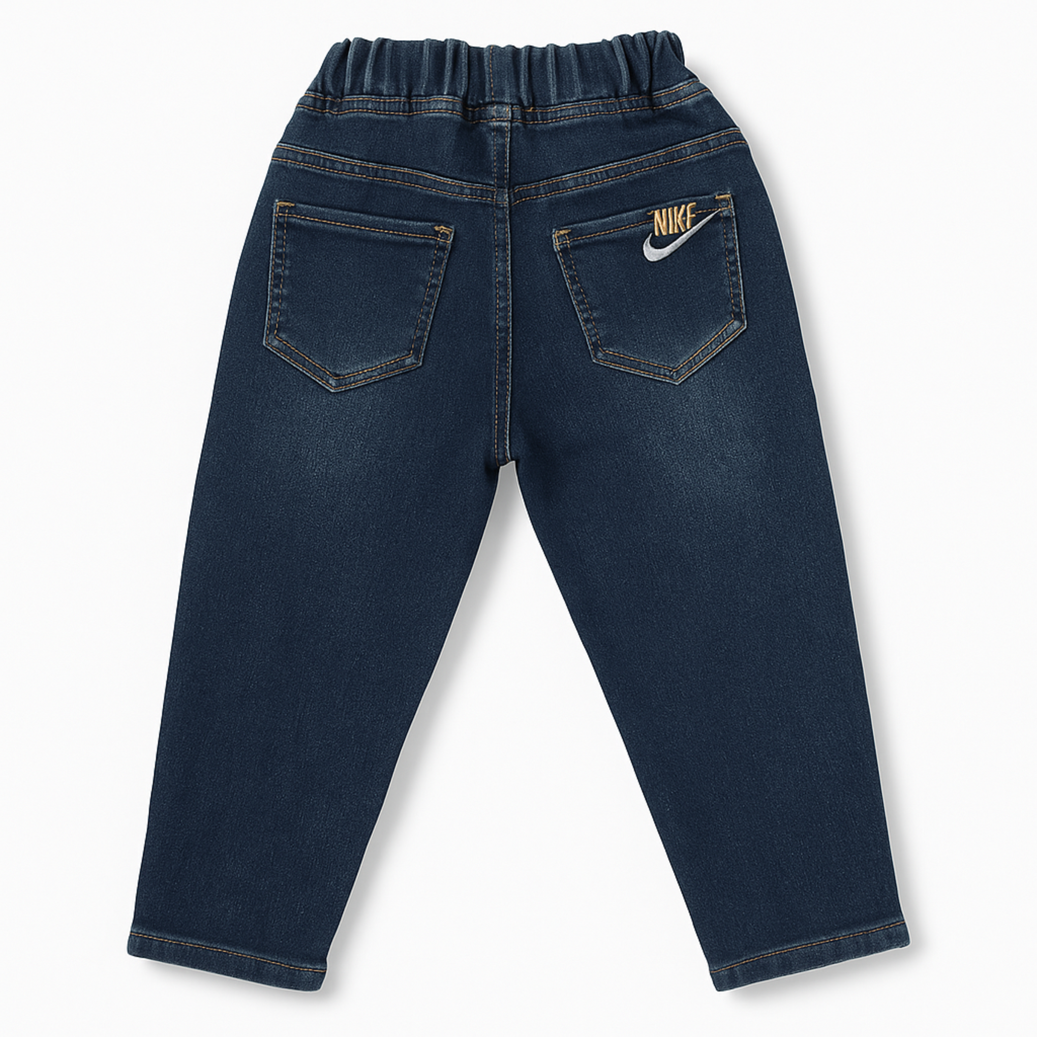 Smile Baby Boys Dark Denim Jeans for Kids – Age 5–12 Years