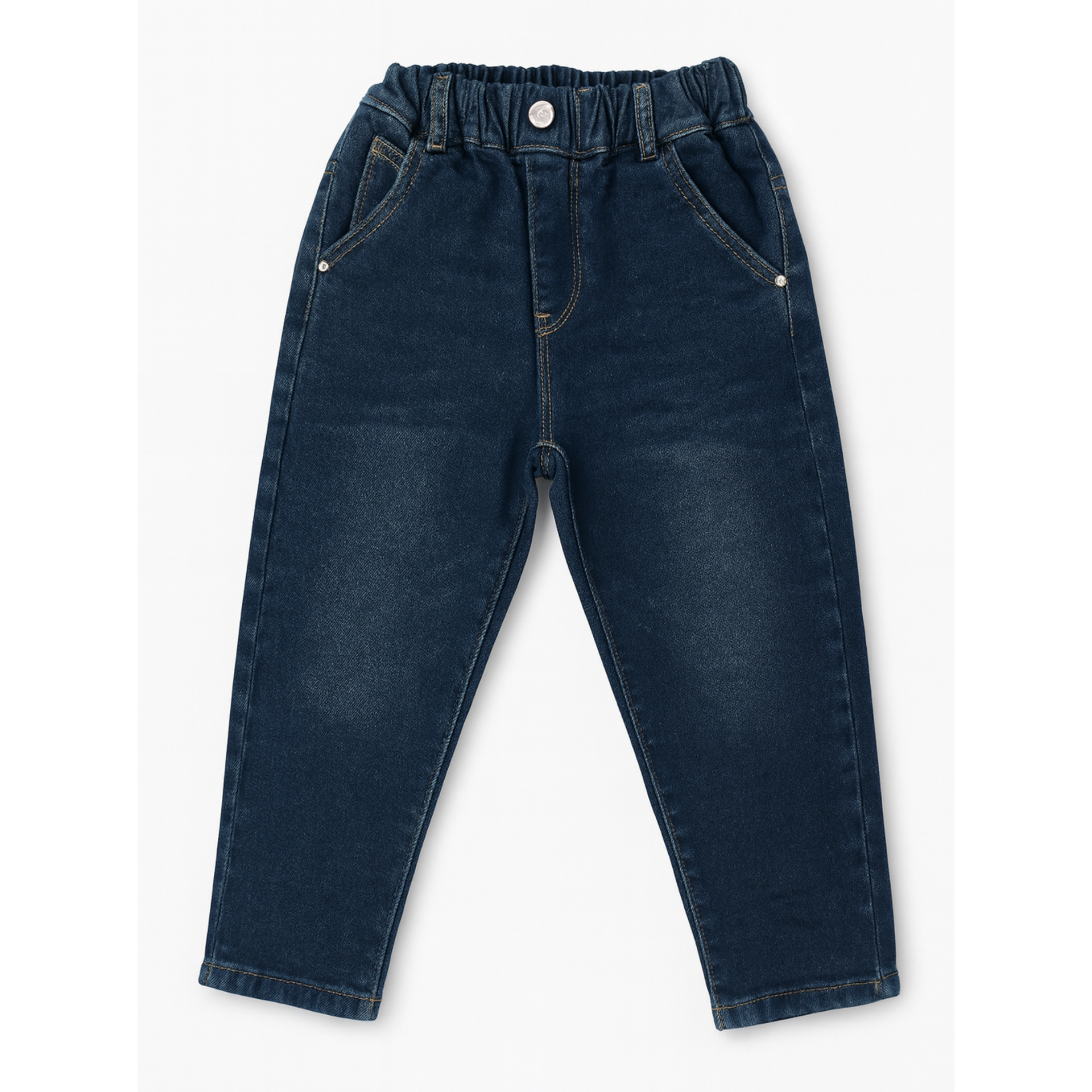Smile Baby Boys Dark Denim Jeans for Kids – Age 5–12 Years