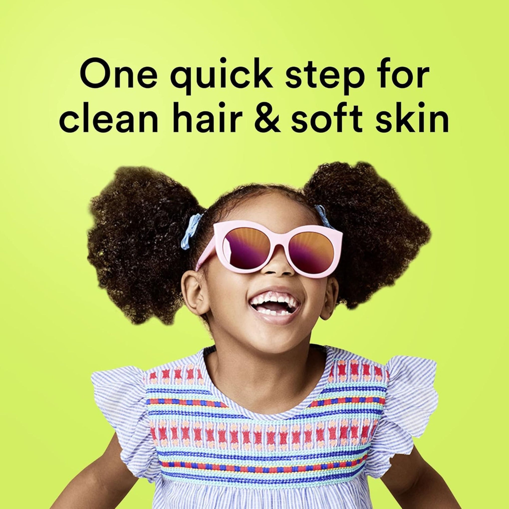 Suave Silly Apple 3-in-1 Shampoo & Conditioner, Body Wash for baby, green color , 532ML