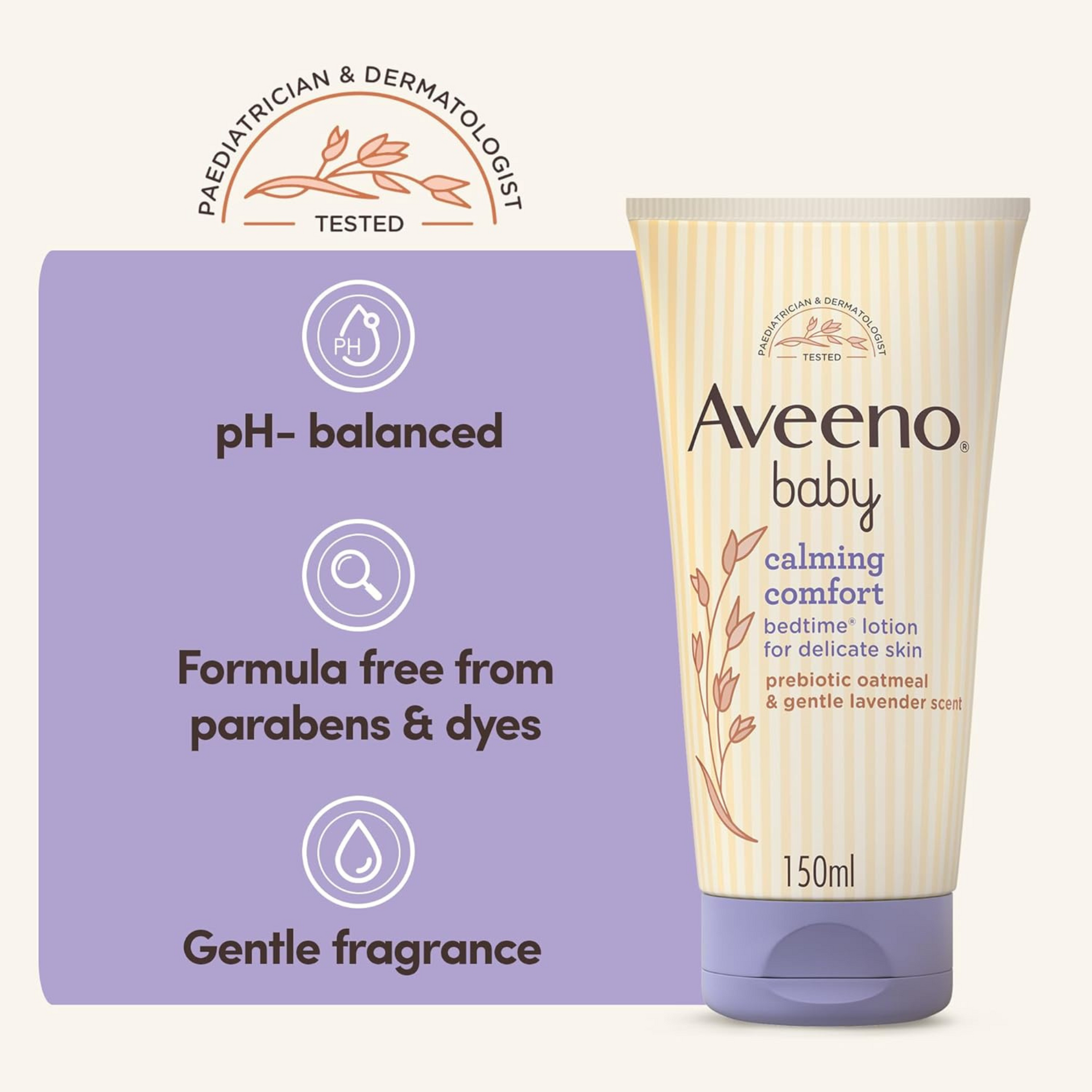 AVEENO® BABY CALMING COMFORT BEDTIME LOTION