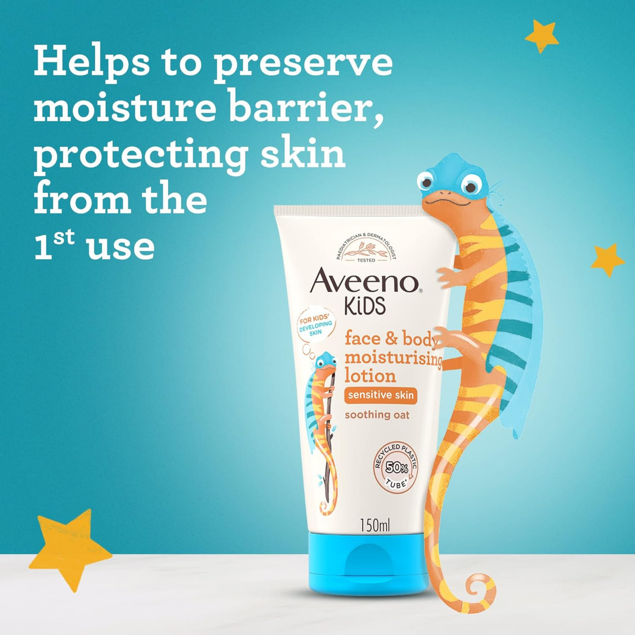 AVEENO® KIDS FACE & BODY LOTION, 150ML
