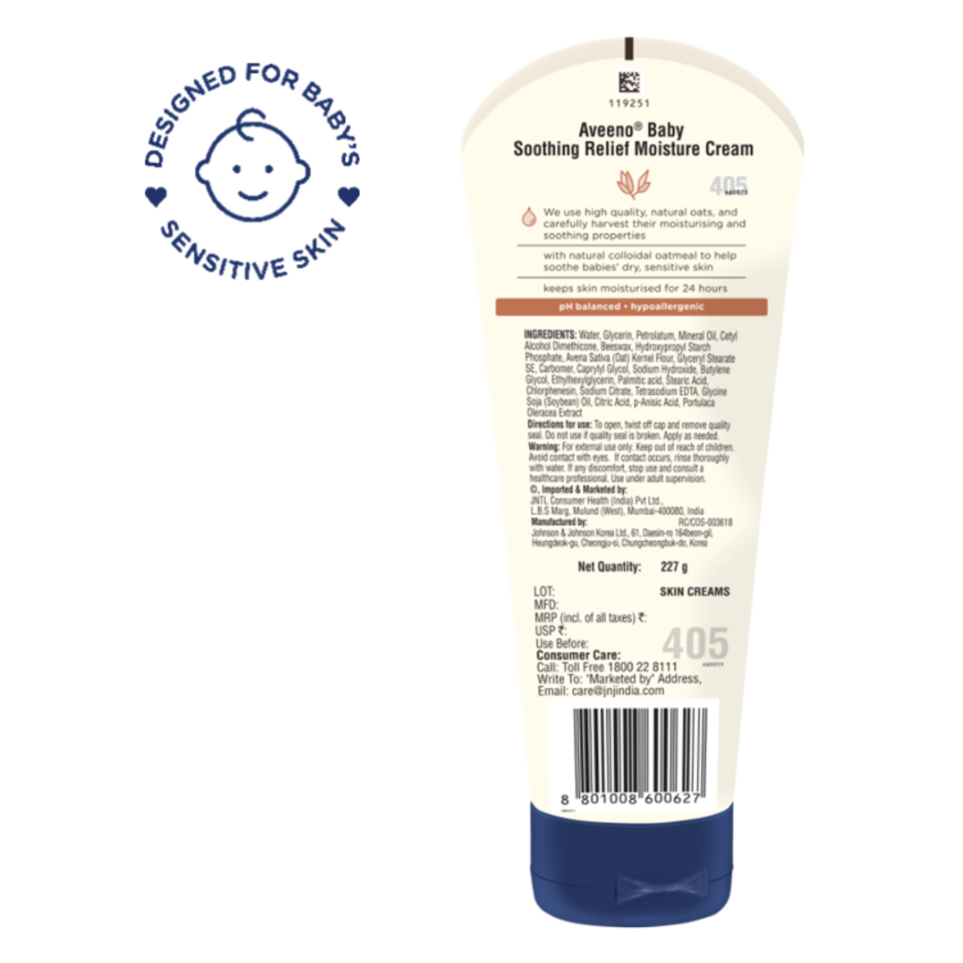 Aveeno Baby Soothing Relief Moisture Cream