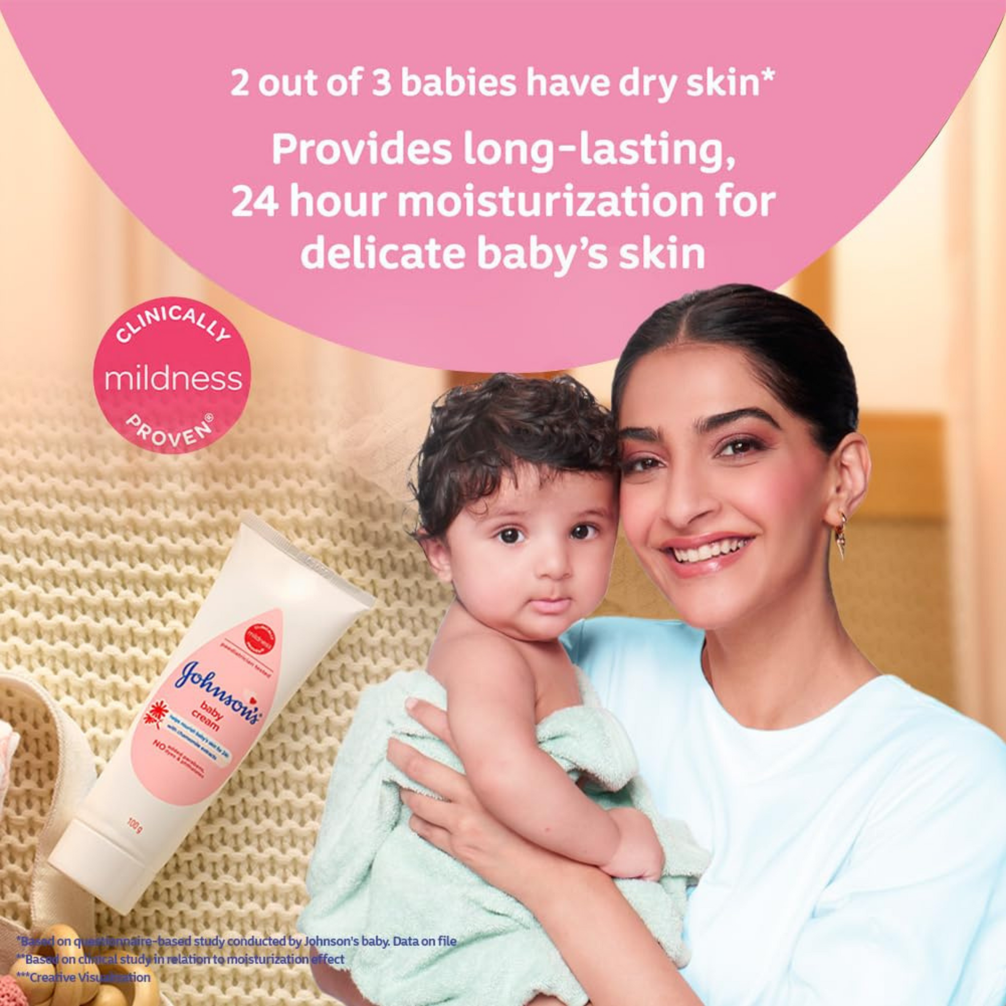 Johnson’s Baby Cream 100GM