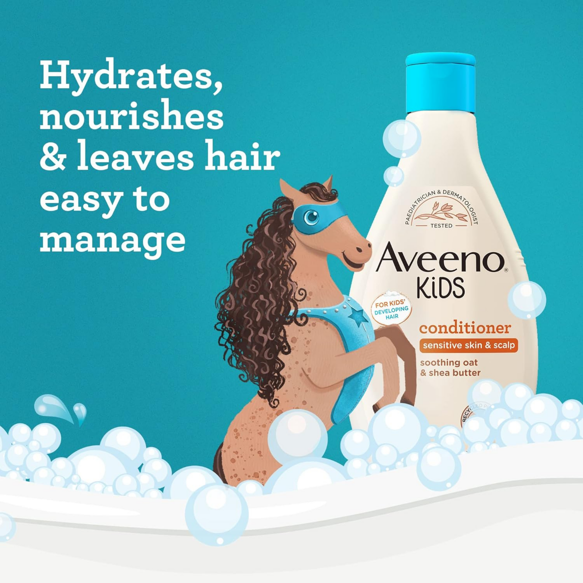 Aveeno Baby Kids Conditioner Soothing Oat And Shea Butter For All Types Of Hair 250Millilitre
