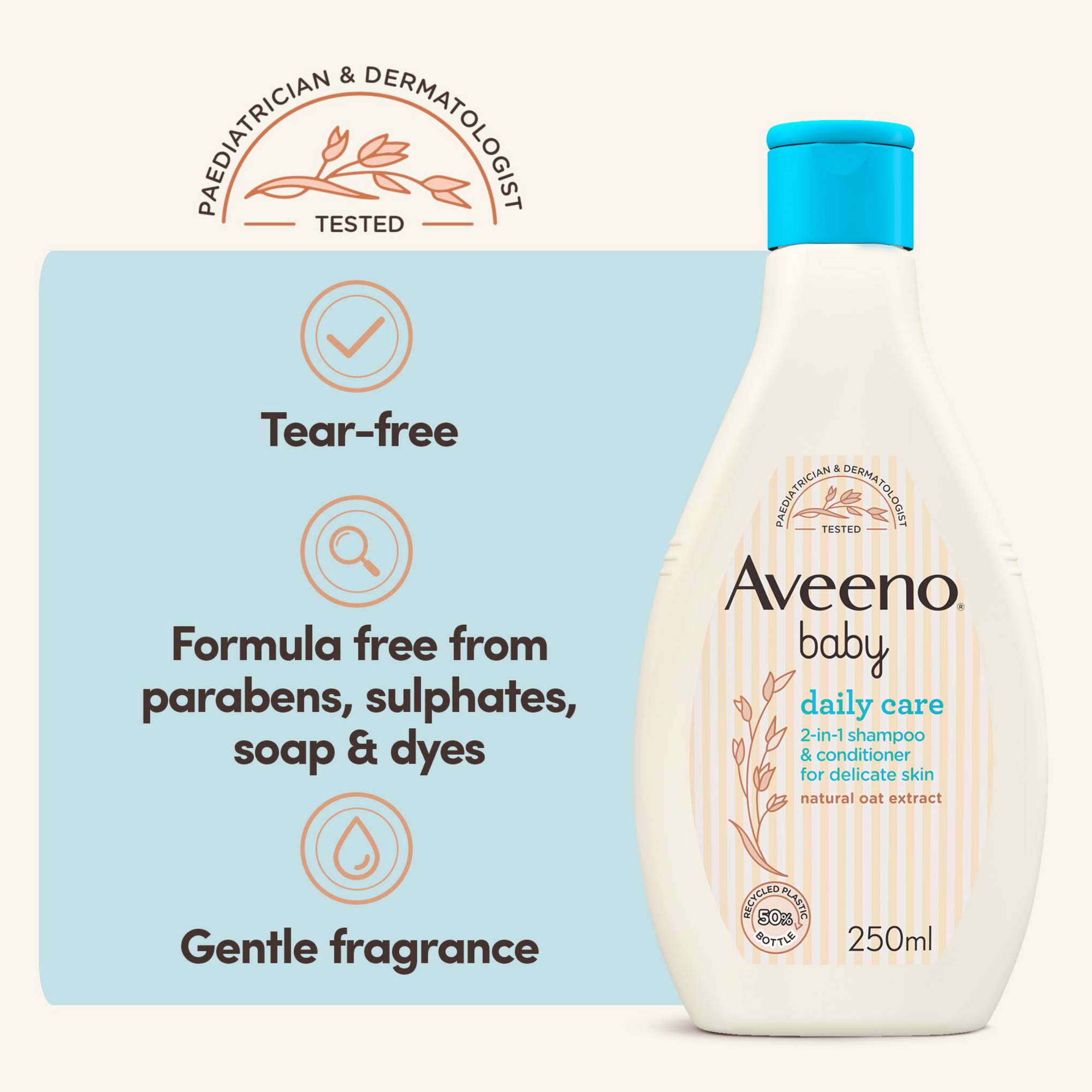 AVEENO DAILY CARE 2-IN-1 SHAMPOO & CONDITIONER 250Ml