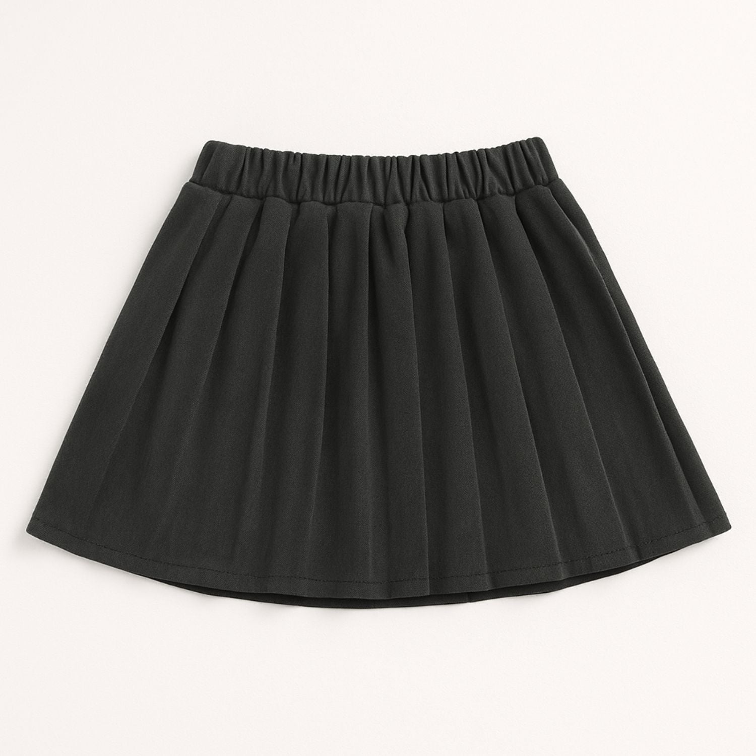 Smile Baby Girls Pleated Skirt – Stylish & Comfortable Bottom Wear (9M–4Y, Black)
