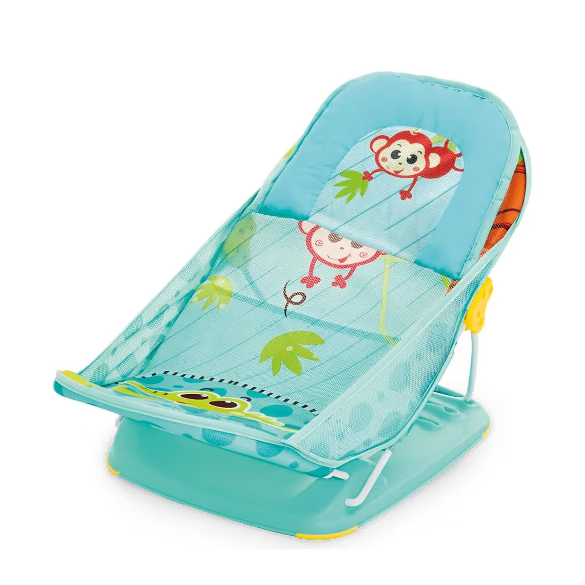 Mastela Foldable Baby Bath Bather | Anti-Slip Mesh Bath Support Seat for Newborns & Infants | 3-Position Recline | Birth to 6 Months
