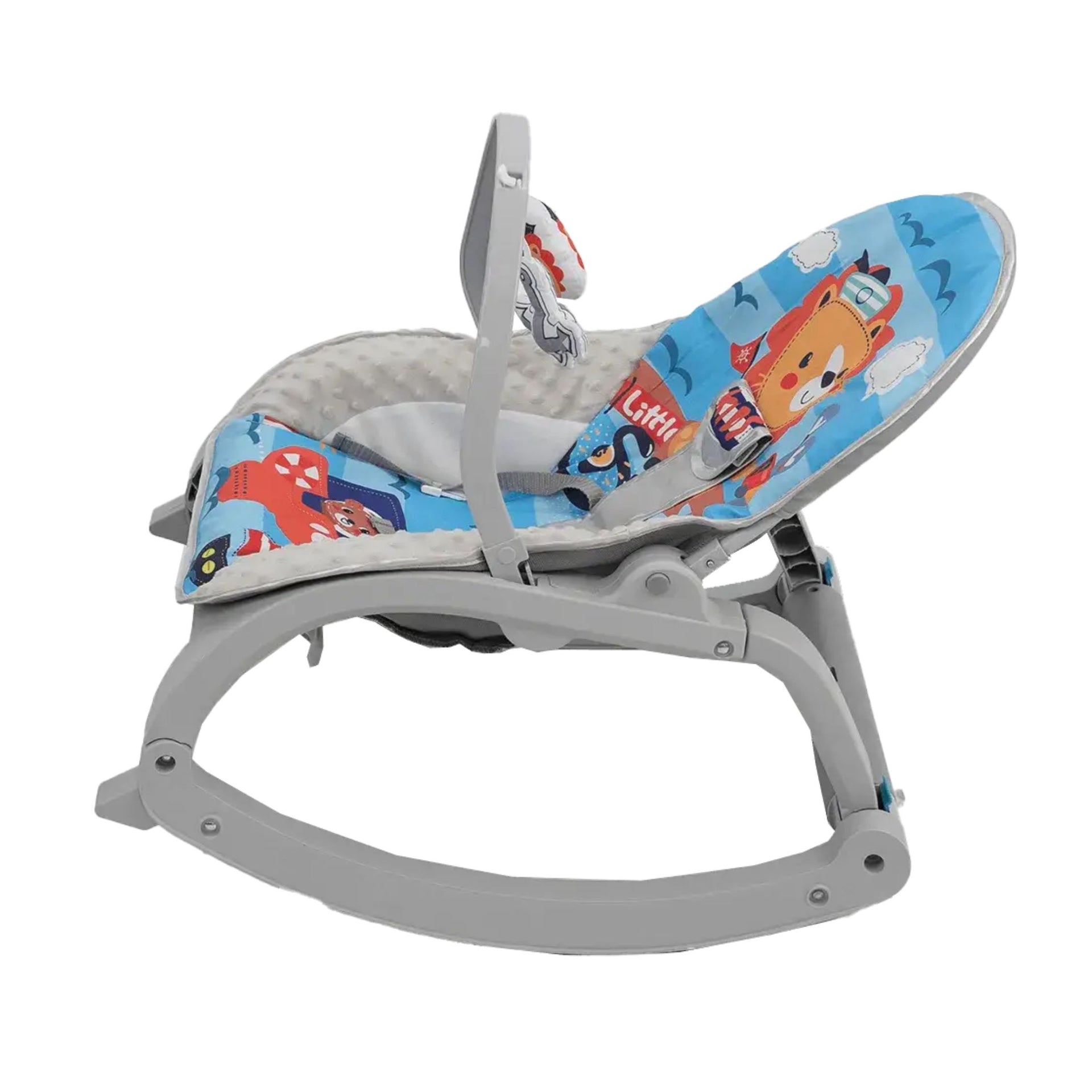 Smile Baby Rocker | Soft Cushioned Seat, Safety Belt, Feeding Tray, Multi-Position Recline, Newborn to Toddler , 2 in 1 Rocker  (Up to 20 kg)