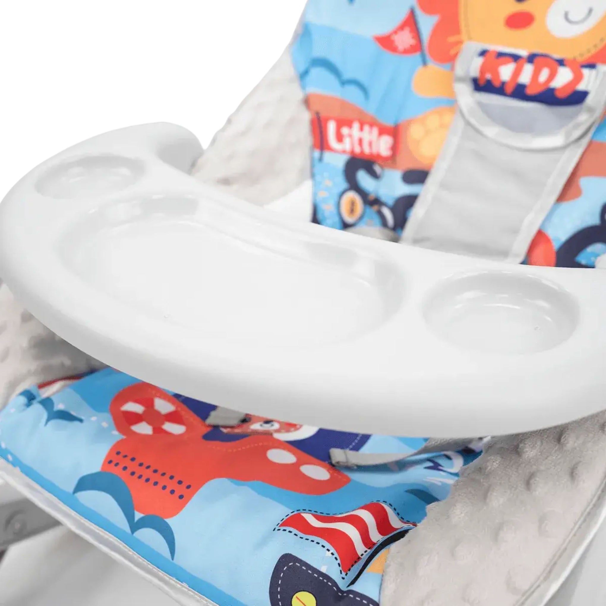Smile Baby Rocker | Soft Cushioned Seat, Safety Belt, Feeding Tray, Multi-Position Recline, Newborn to Toddler , 2 in 1 Rocker  (Up to 20 kg)