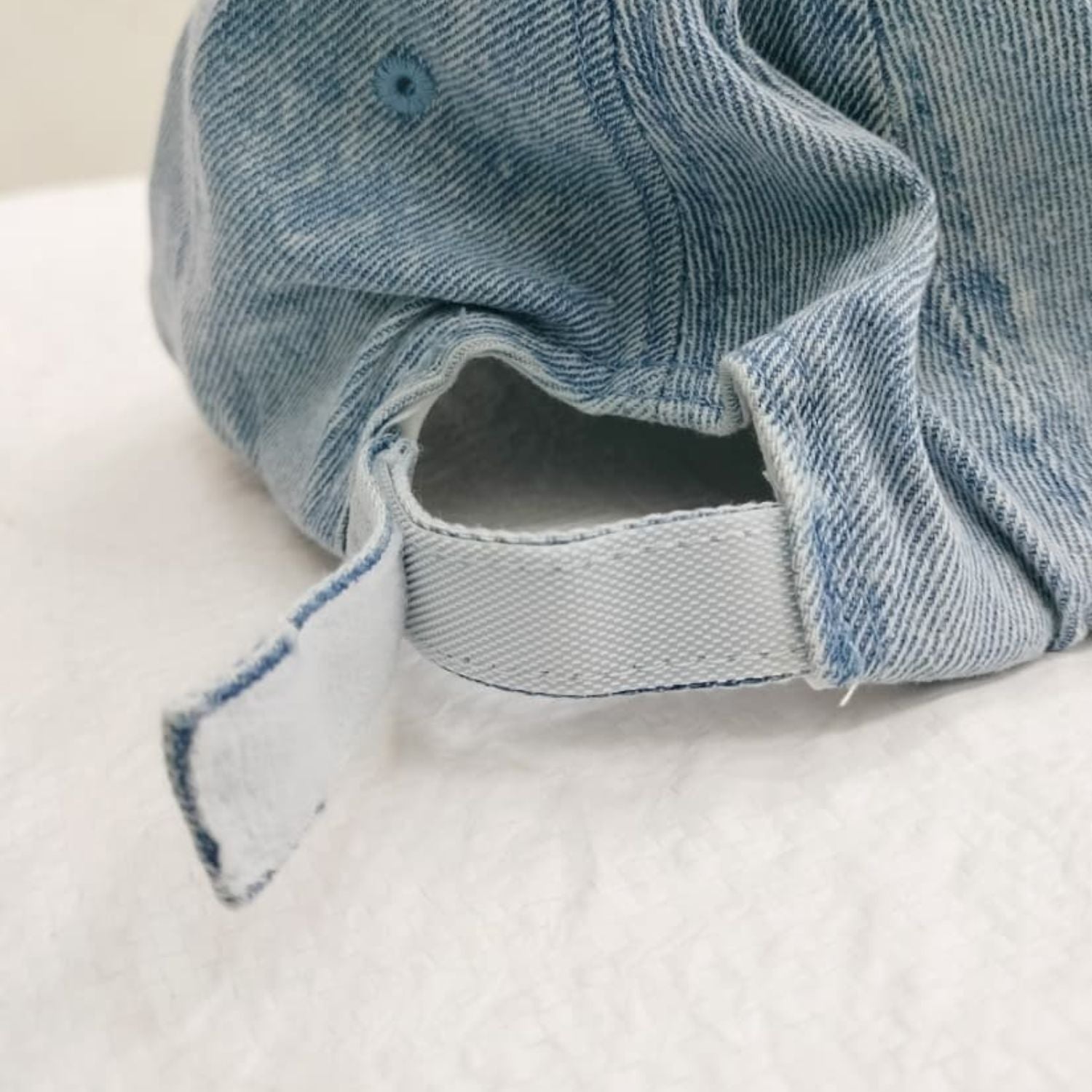 Smile Baby Large Size Cap – Soft Denim Kids Cap (L. Denim / Denim)