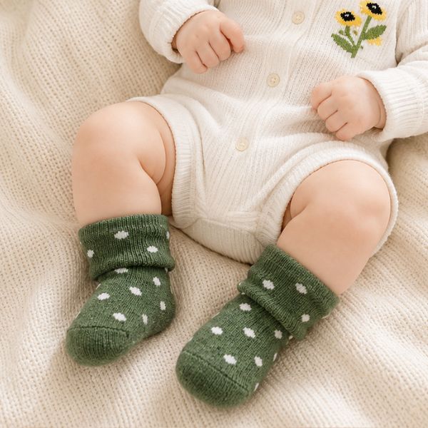 Smile Baby Newborn Baby Socks Set of 3 Pairs (0-9 Months) | Soft Cotton Anti-Slip Infant Socks | Flower, Floral & Heart Design Socks for Baby Girls