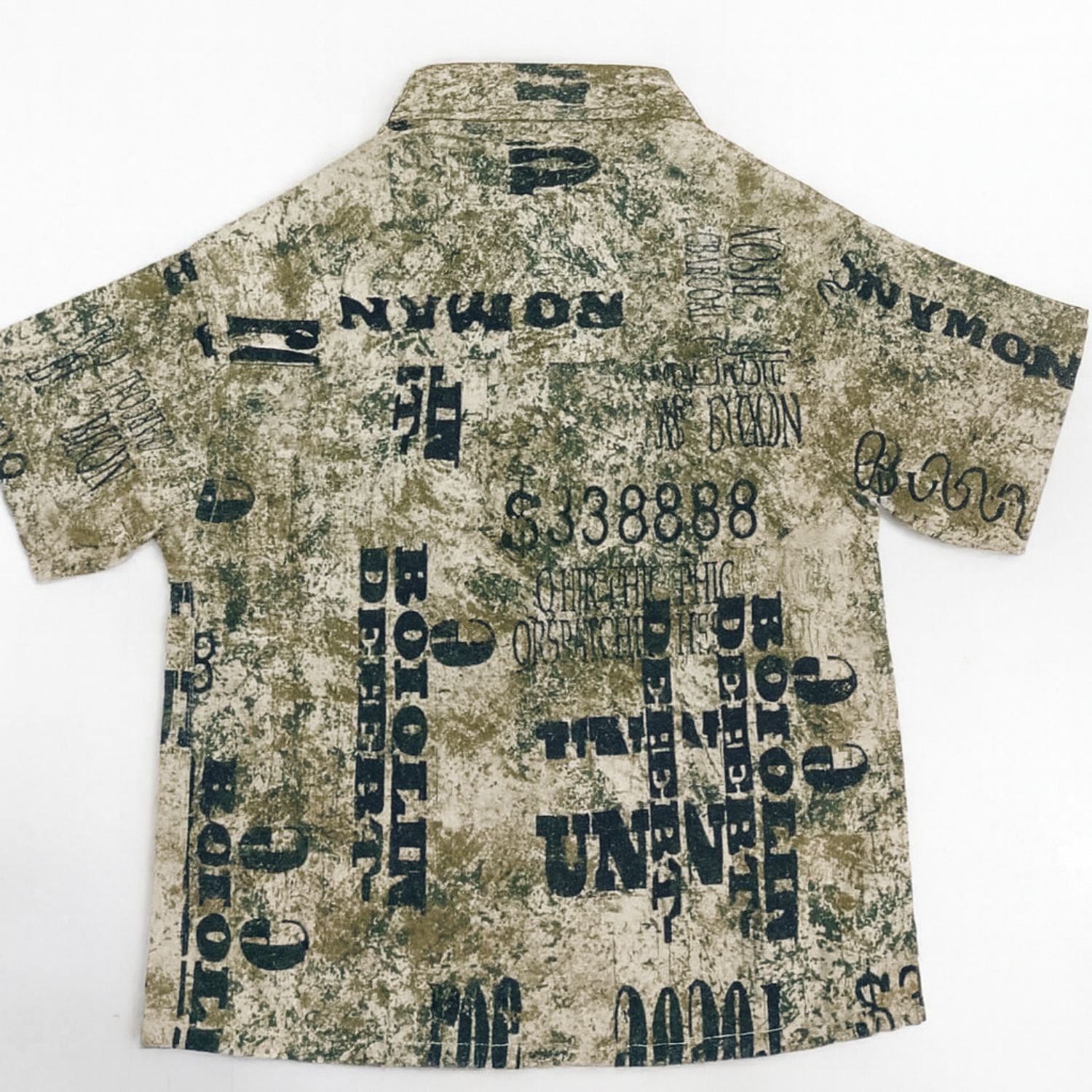 Smile Baby Boys’ Green Graphic Print Shirt – Ages 2 to 12 Years