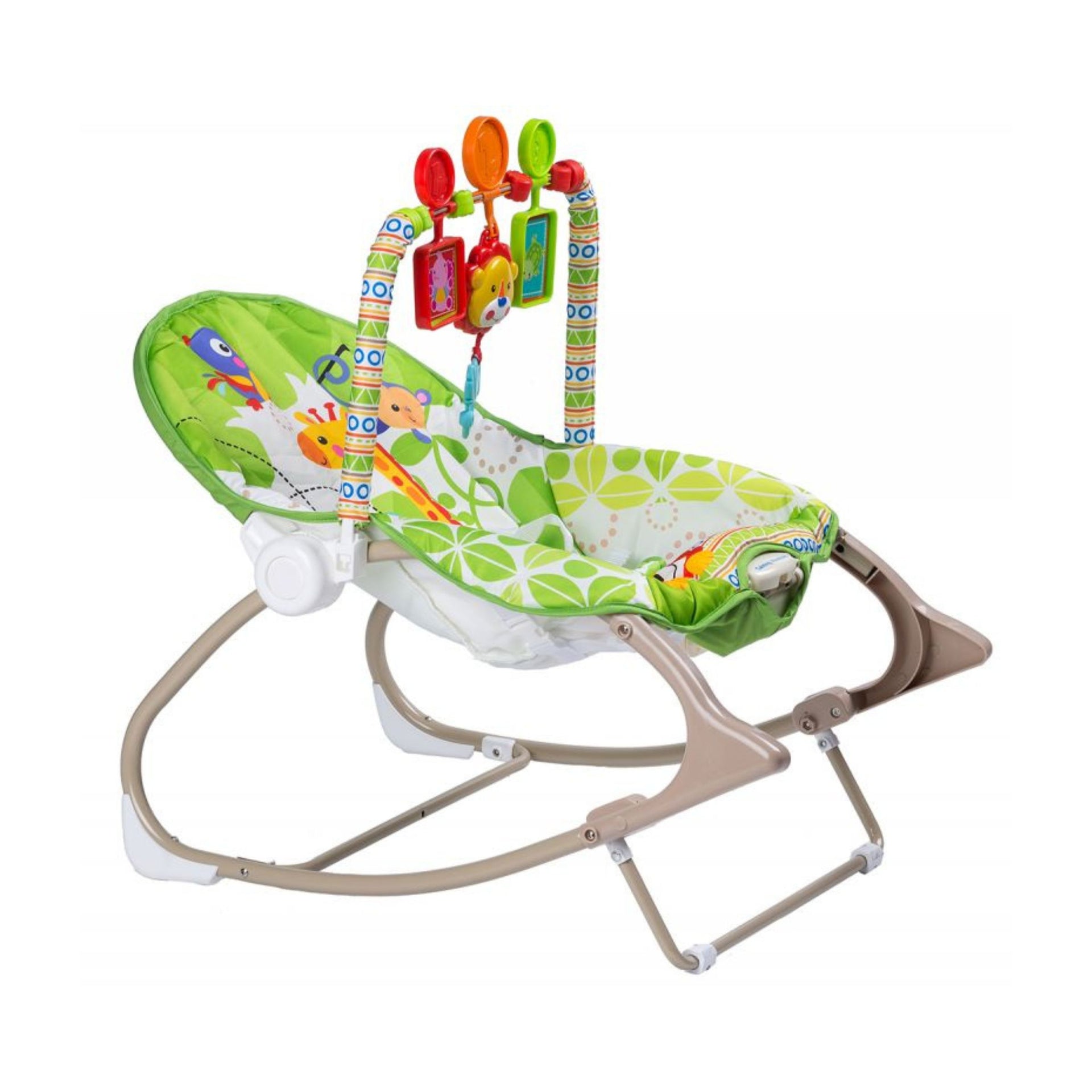 Smile Baby Toddler Rocker | Calming Vibrations, Removable Toy Bar, Soft Cushion Seat, Newborn to Toddler (Up to 18 kg)