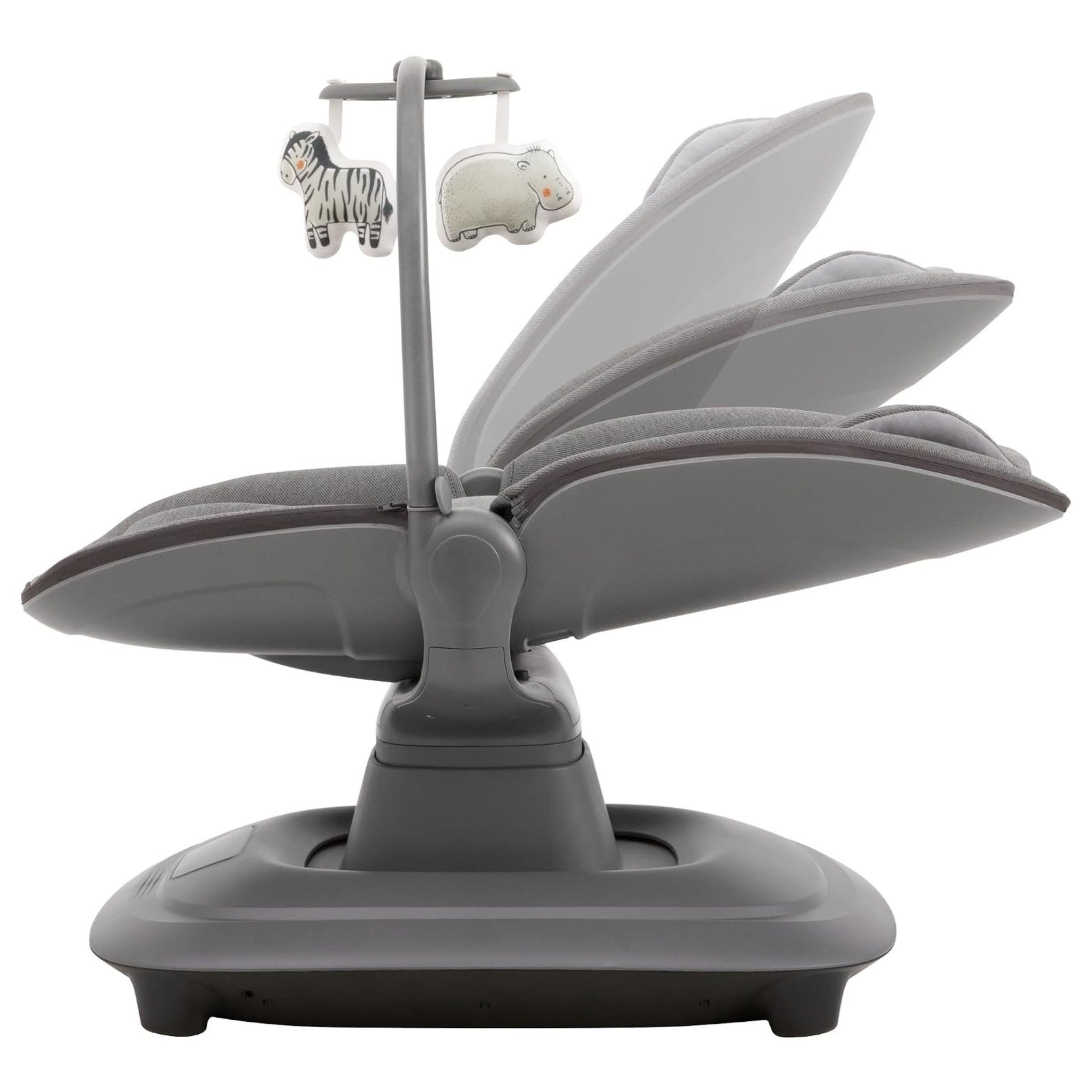 Mastela Deluxe Multi-Motion Baby Cradle with Gentle Touch Control, 5 Swing Modes, 360° Rotation, App Control, 3 Recline Positions, 12 Melodies, Suitable for Baby Birth to 36 Months (Max Weight 15kg)