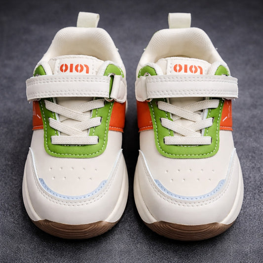 Smile Baby Kids Green Casual Sneakers – Trendy Comfortable Shoes (2 to 5 Years)